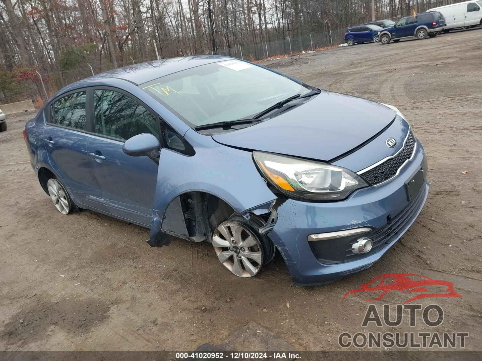 KIA RIO 2017 - KNADN4A31H6007998
