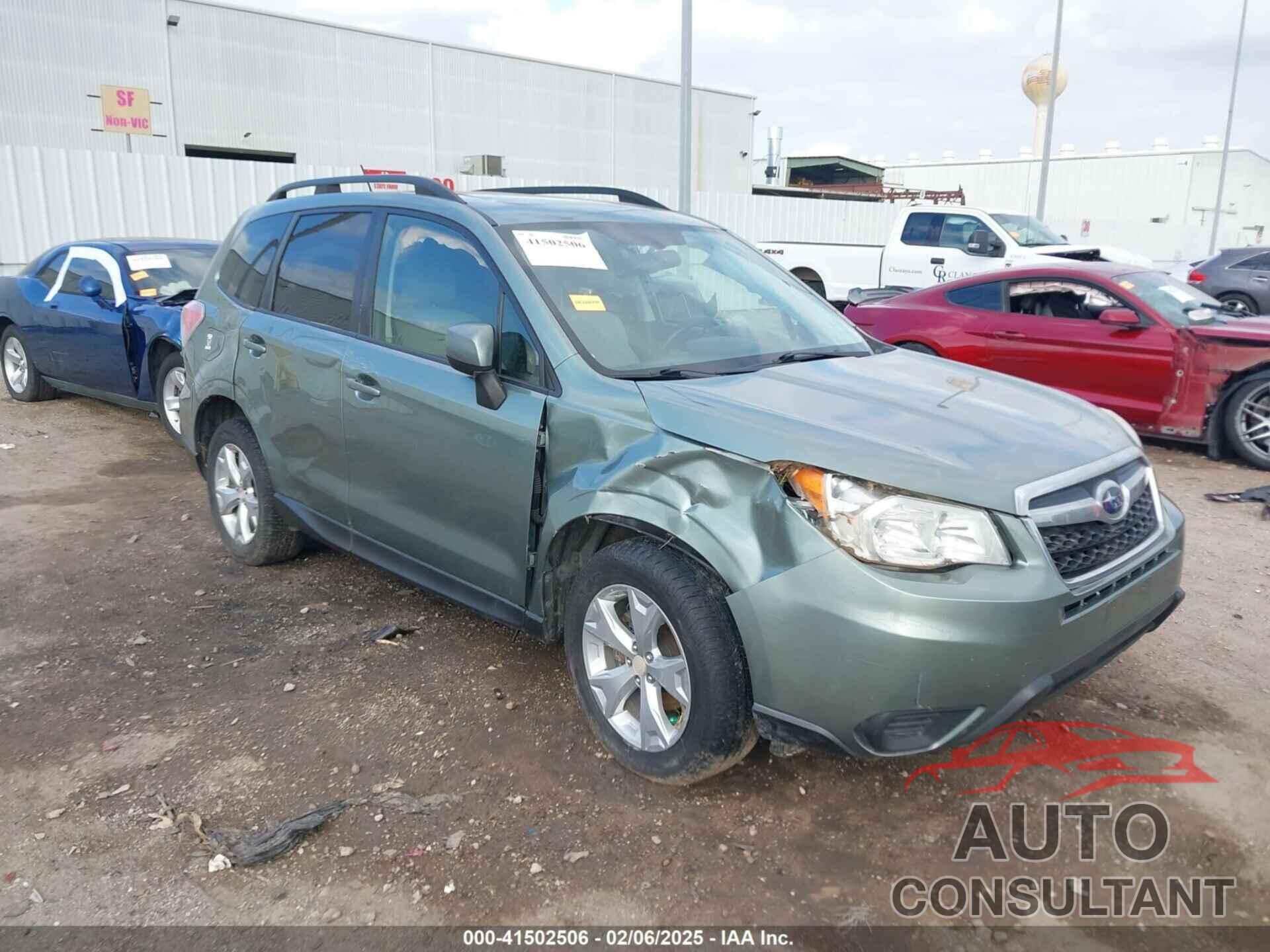 SUBARU FORESTER 2015 - JF2SJADC3FH458272