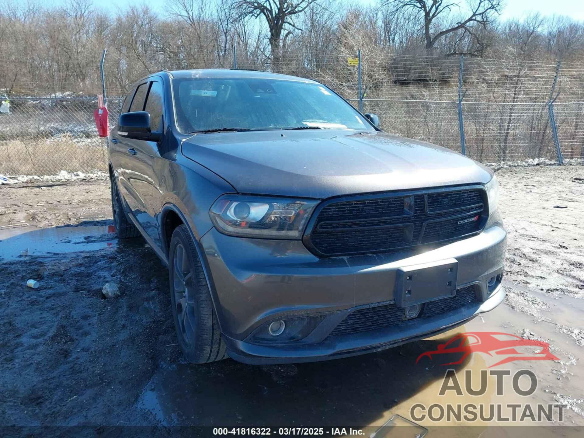 DODGE DURANGO 2017 - 1C4SDJCT6HC697502