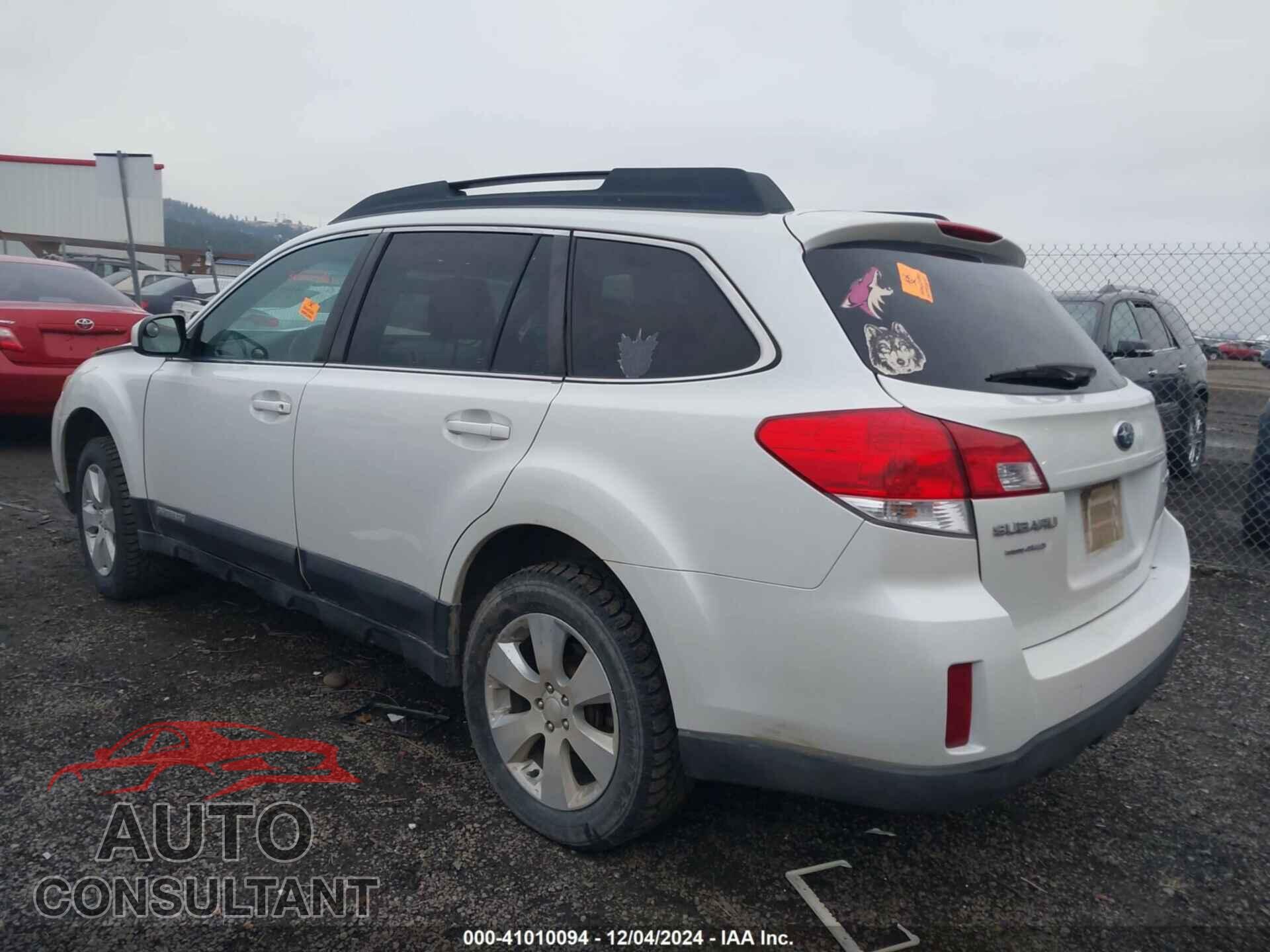 SUBARU OUTBACK 2012 - 4S4BRBCC0C3300670