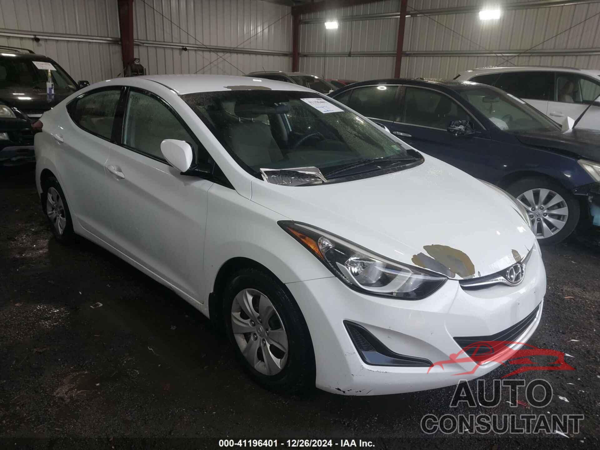 HYUNDAI ELANTRA 2016 - 5NPDH4AE1GH795021