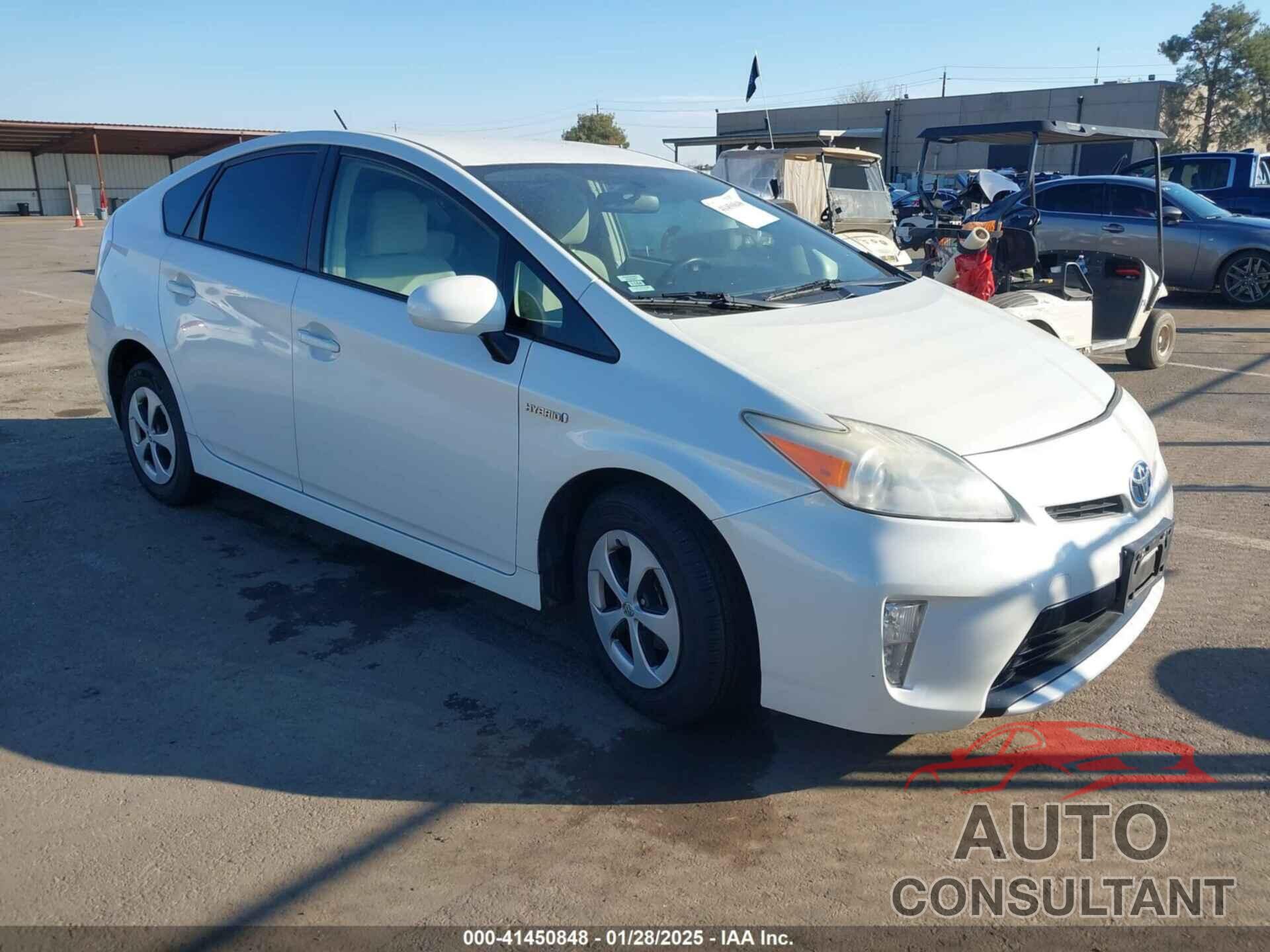 TOYOTA PRIUS 2012 - JTDKN3DU5C5433992