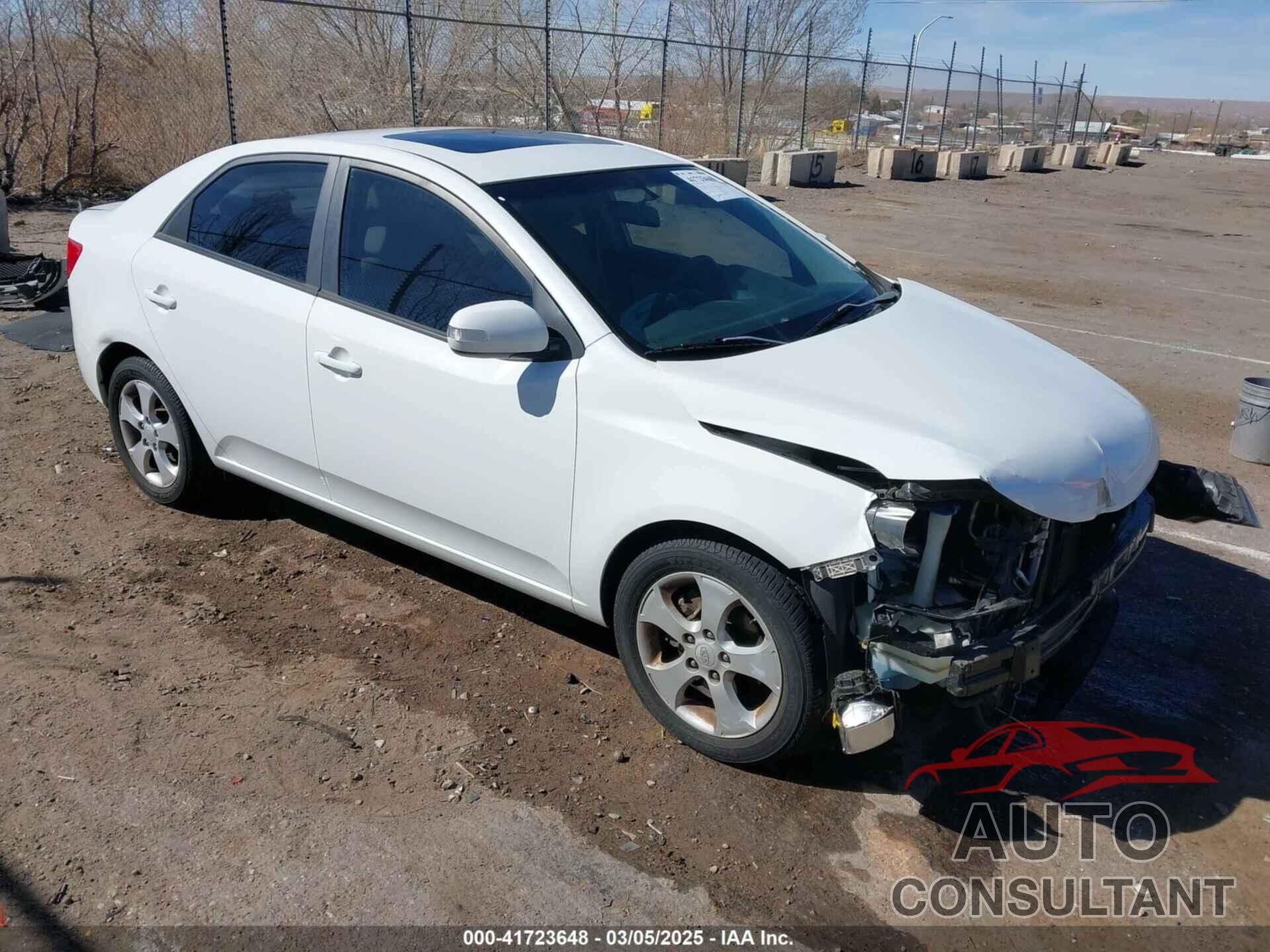 KIA FORTE 2010 - KNAFU4A21A5056097