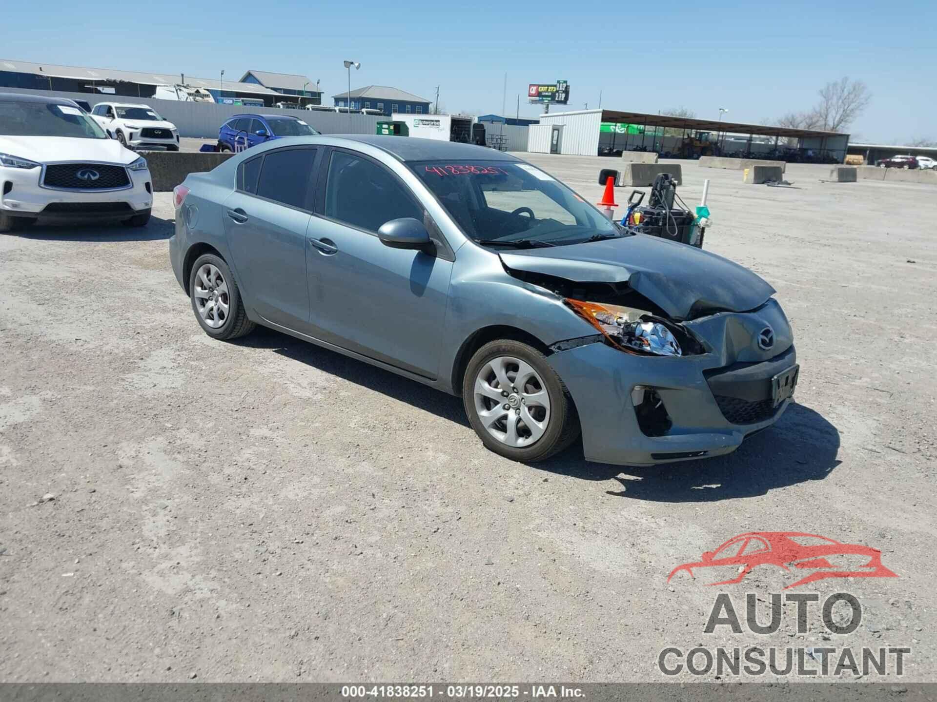 MAZDA MAZDA3 2012 - JM1BL1UG1C1508215