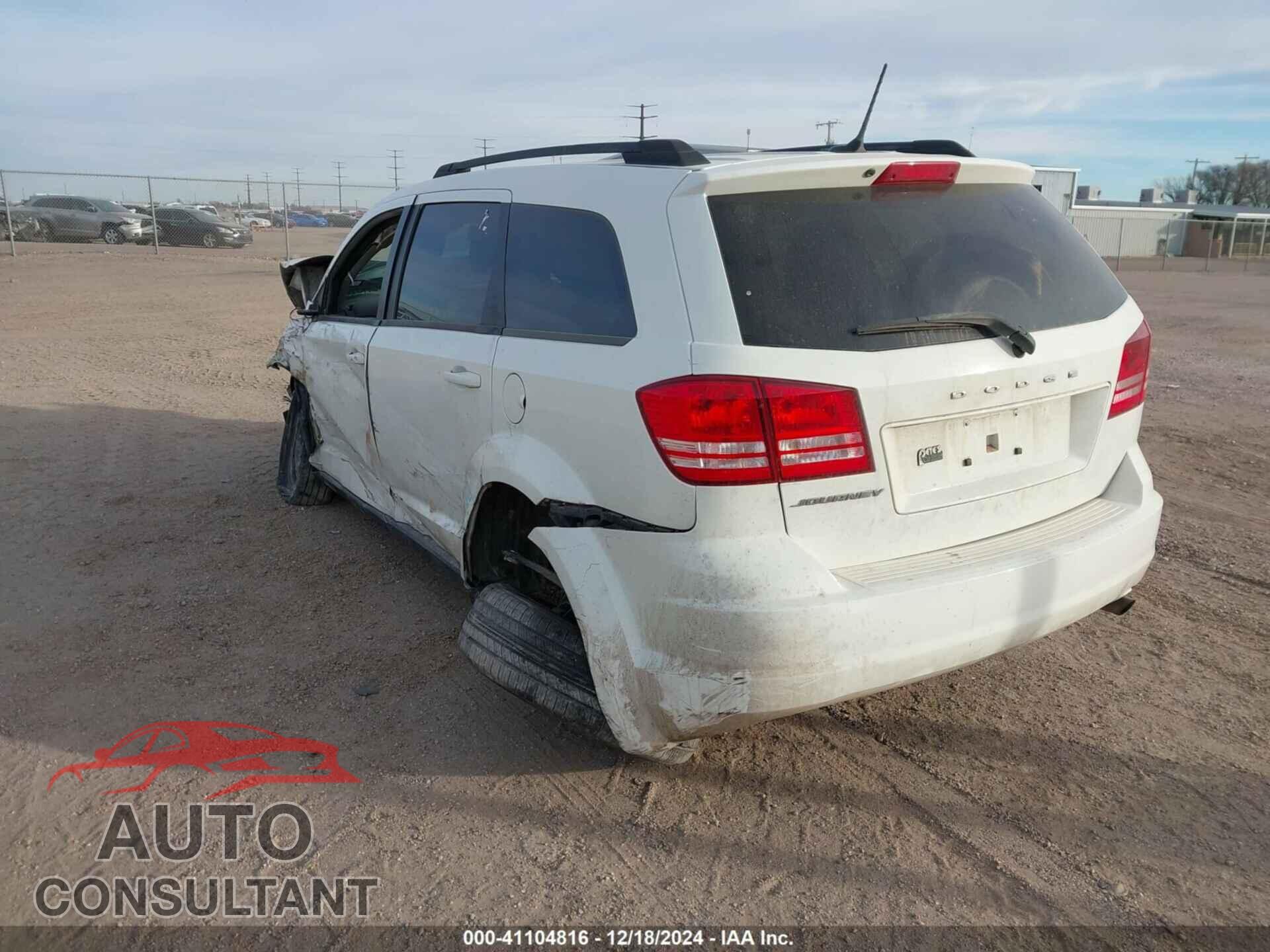 DODGE JOURNEY 2017 - 3C4PDCAB1HT695849