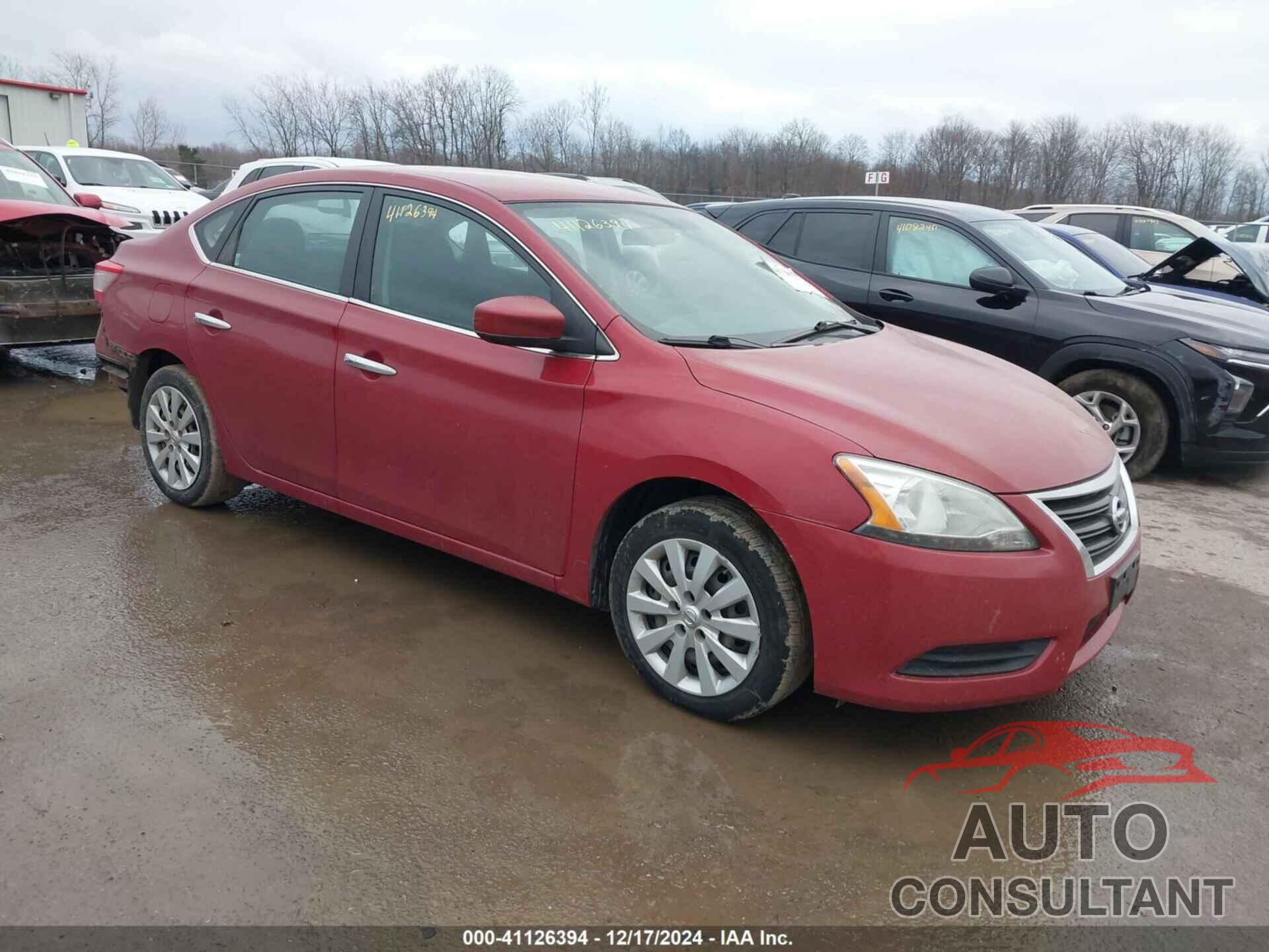 NISSAN SENTRA 2014 - 3N1AB7AP7EL644739