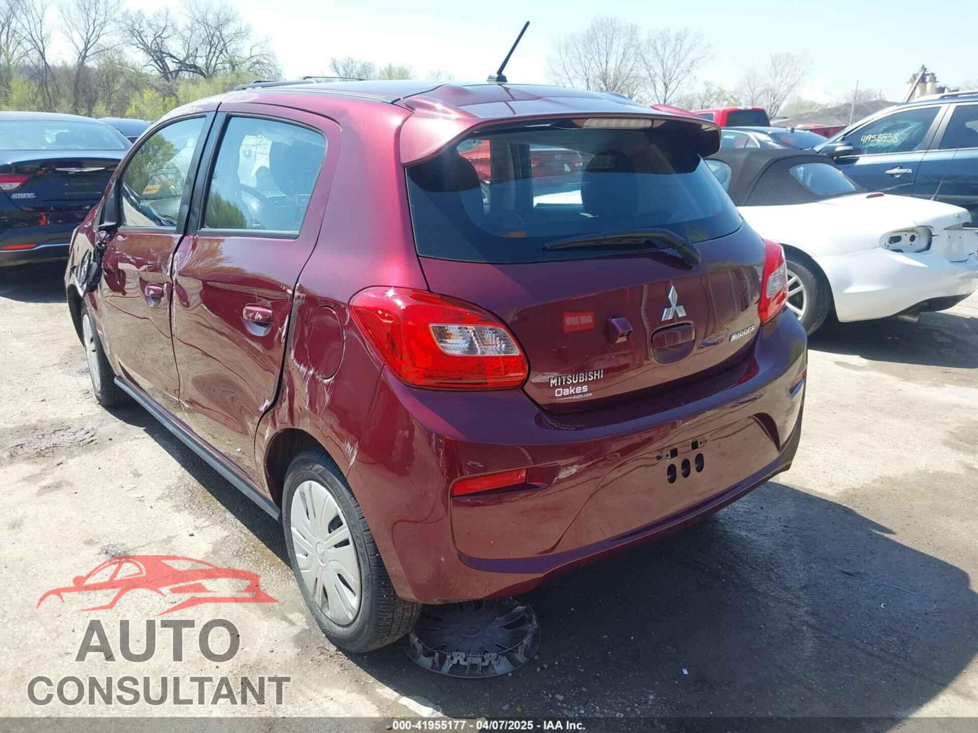 MITSUBISHI MIRAGE 2019 - ML32A3HJ7KH001965