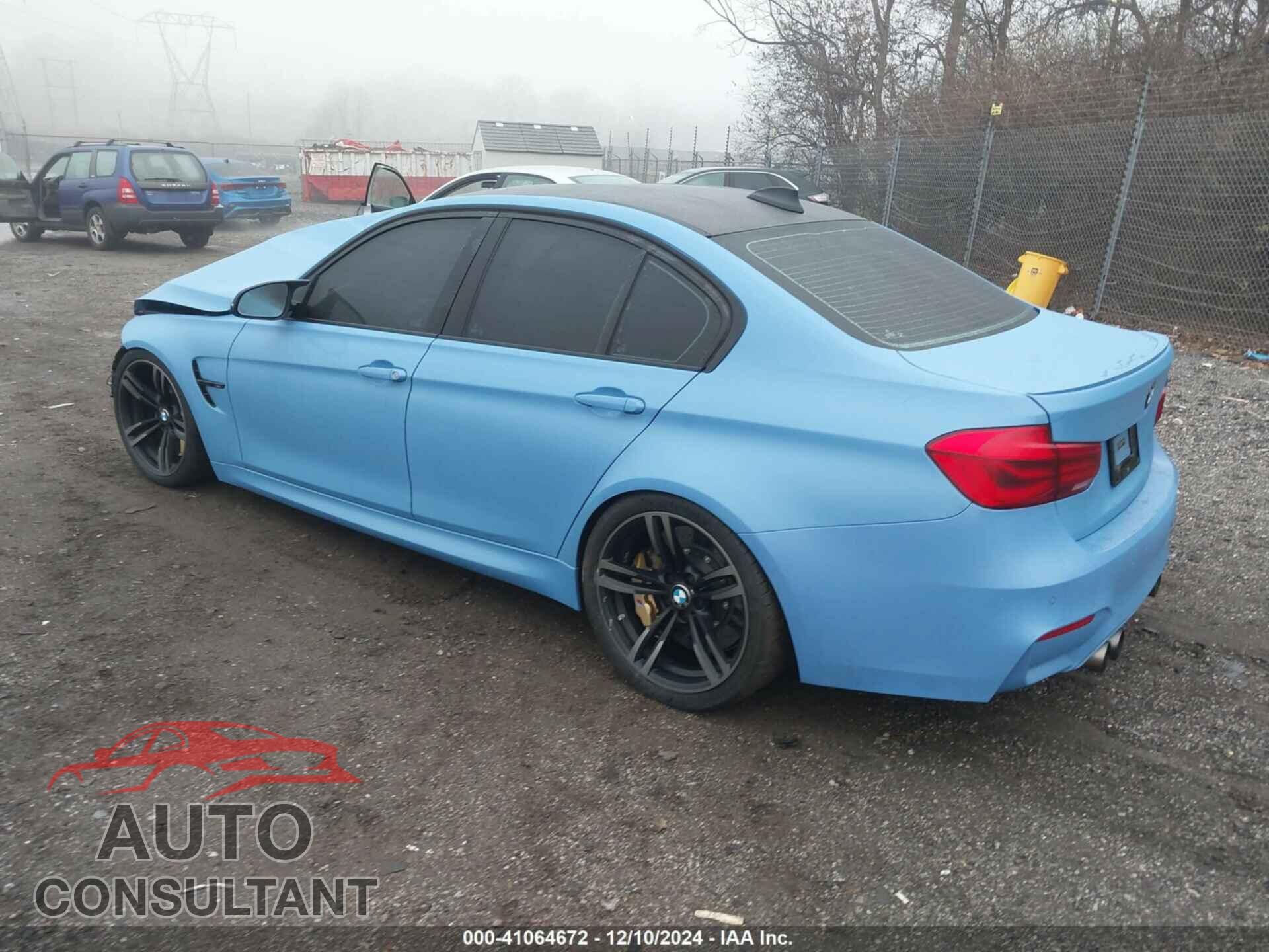 BMW M3 2017 - WBS8M9C32H5G85601