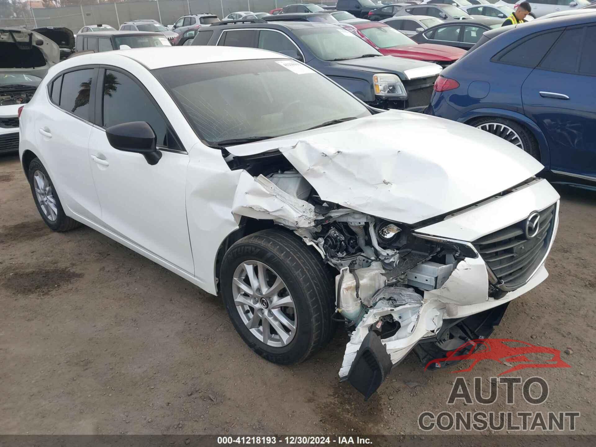 MAZDA MAZDA3 2014 - JM1BM1L7XE1113628