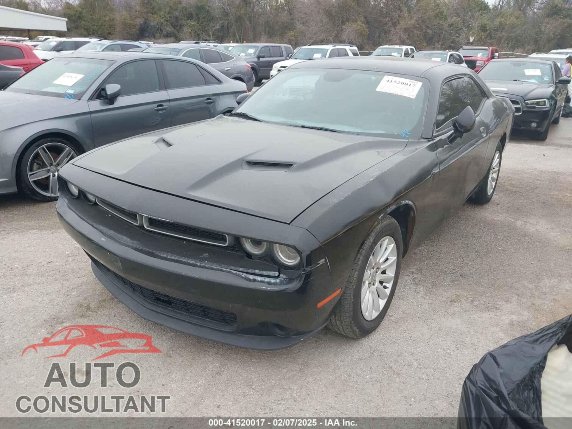 DODGE CHALLENGER 2016 - 2C3CDZAG3GH331652