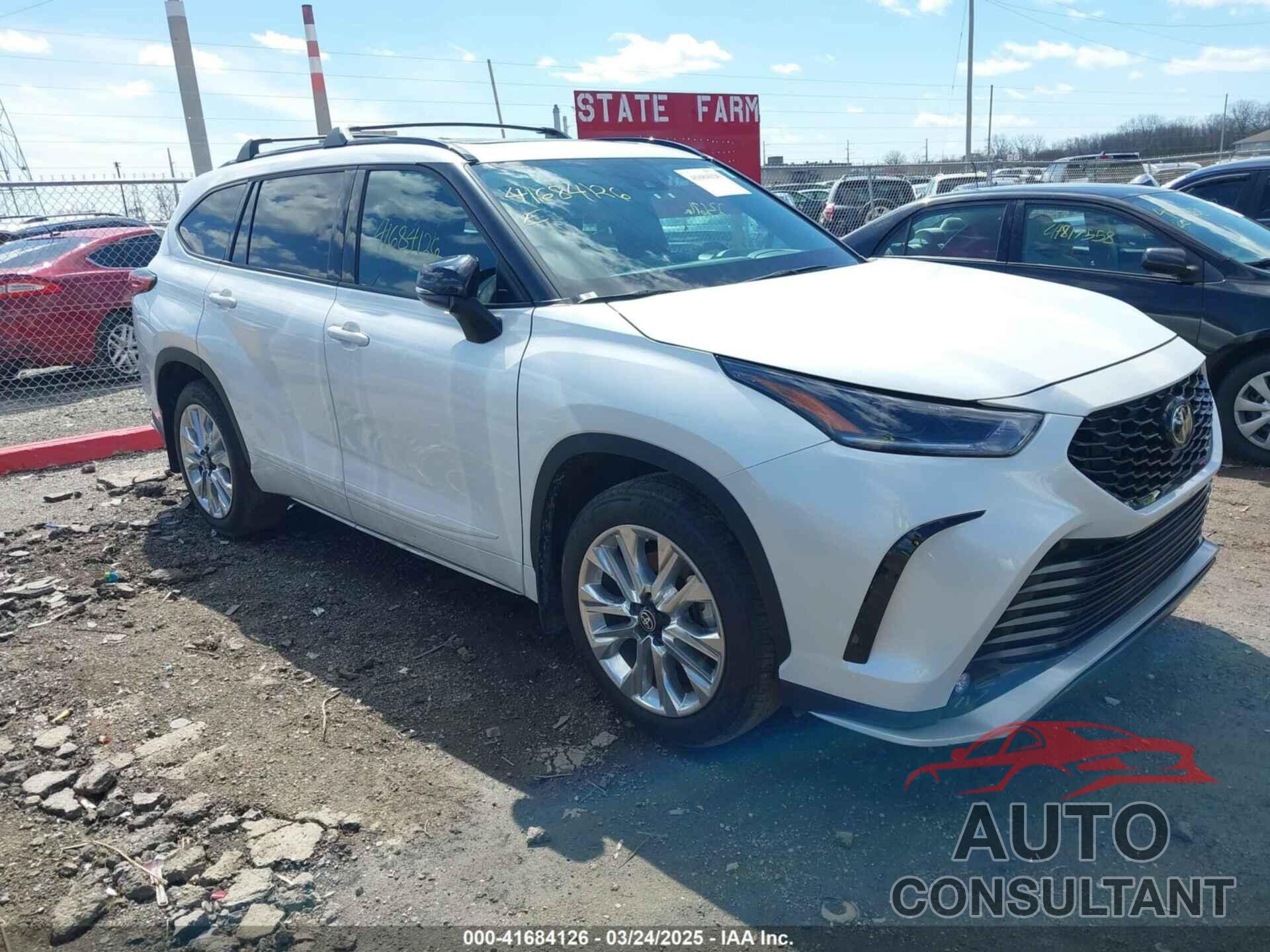 TOYOTA HIGHLANDER 2022 - 5TDLZRBH0NS235559