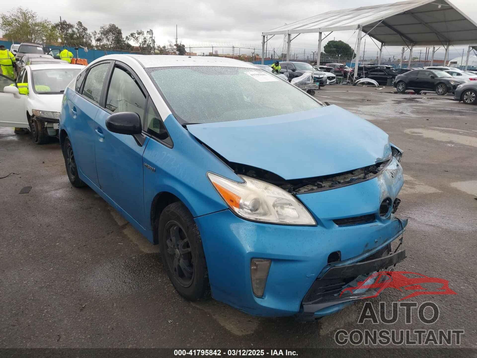 TOYOTA PRIUS 2013 - JTDKN3DUXD5700562