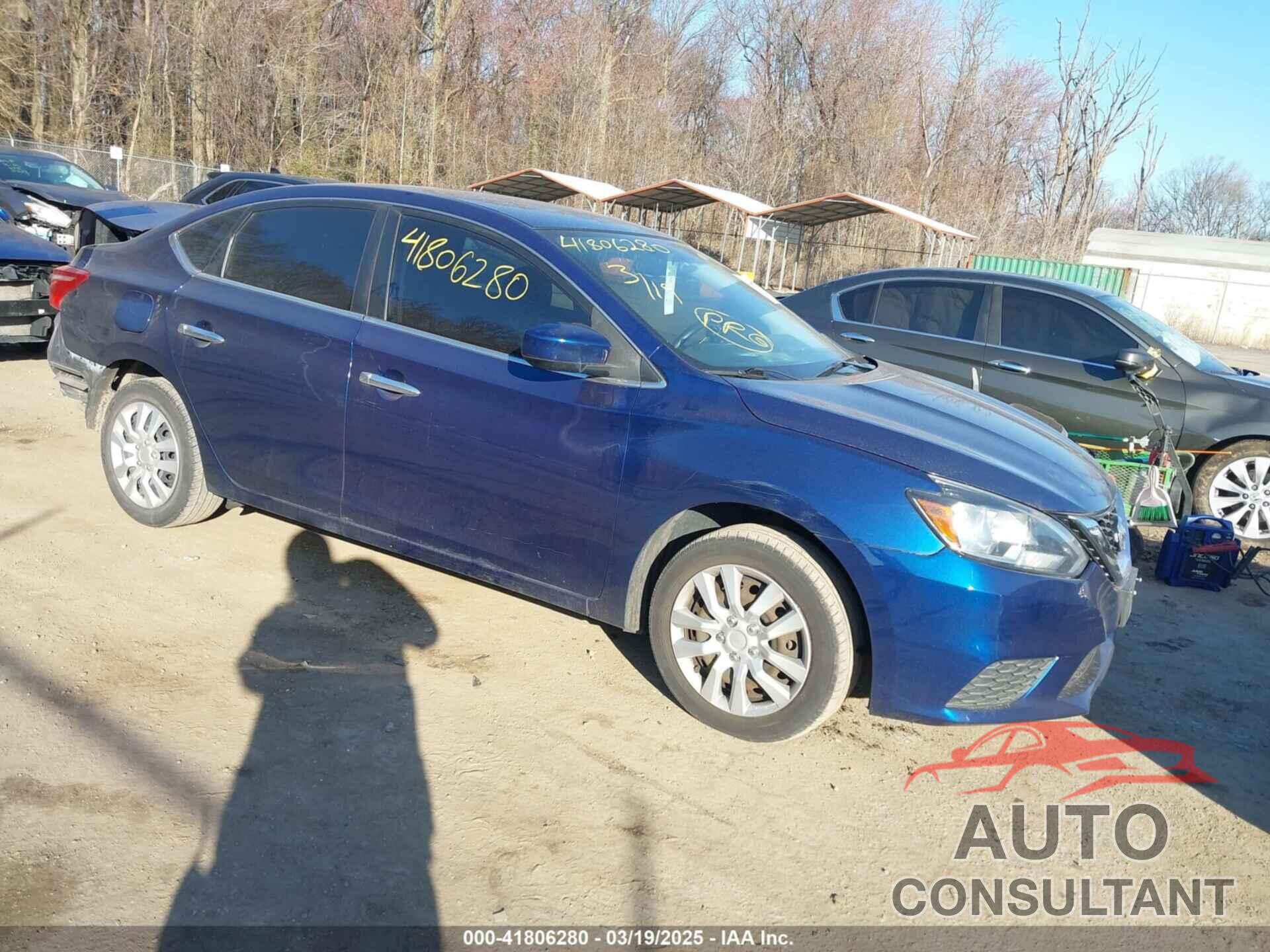 NISSAN SENTRA 2017 - 3N1AB7AP7HY367176