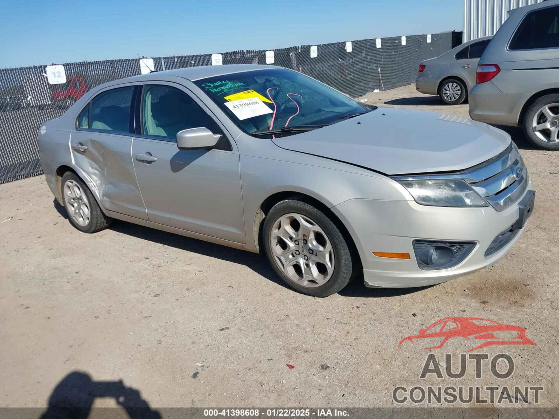 FORD FUSION 2010 - 3FAHP0HA6AR100932