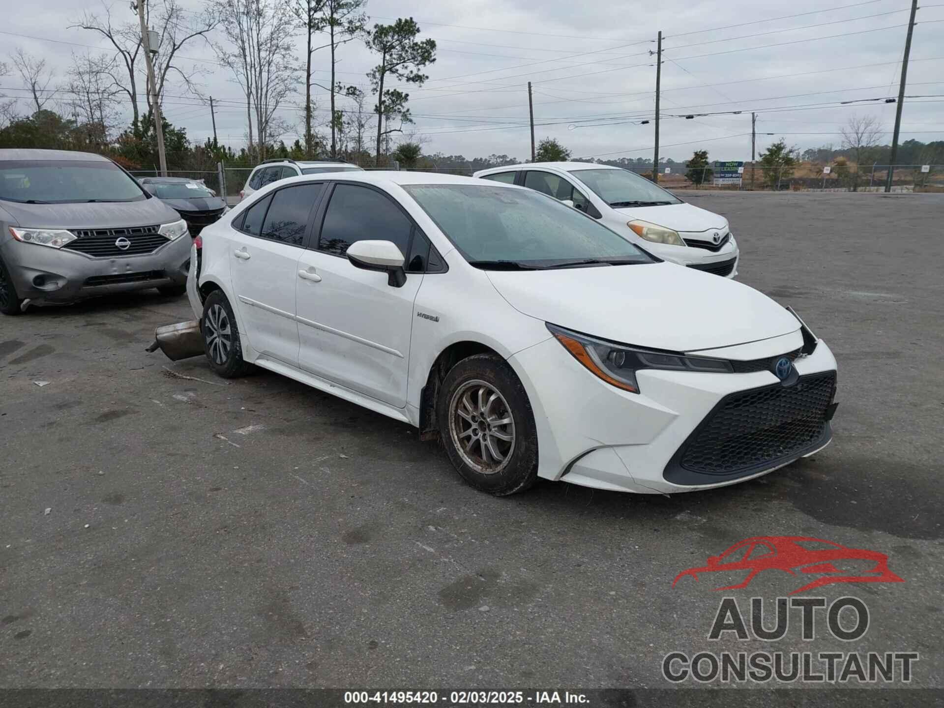 TOYOTA COROLLA 2020 - JTDEBRBE0LJ011754