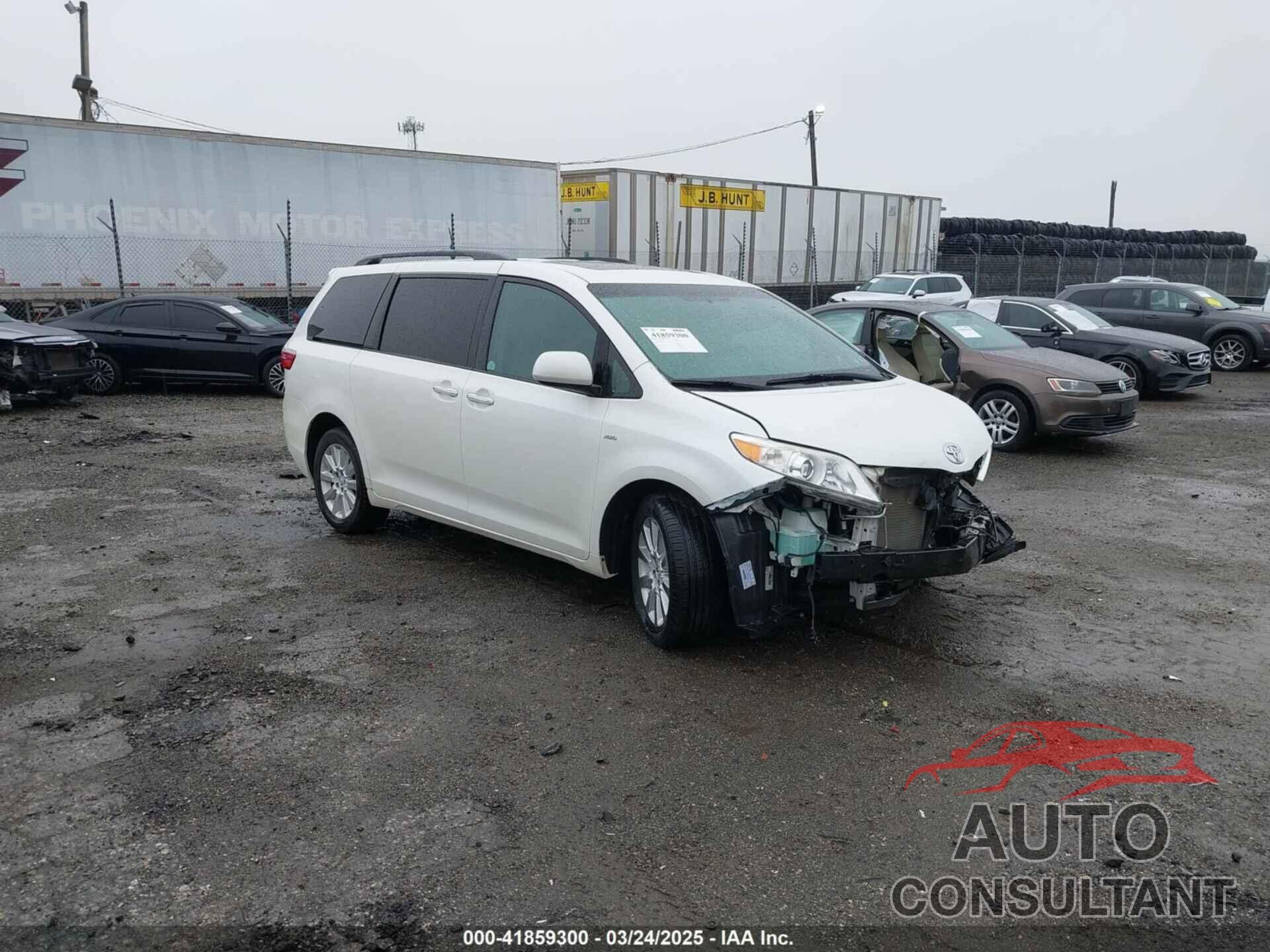 TOYOTA SIENNA 2016 - 5TDDK3DC9GS131968