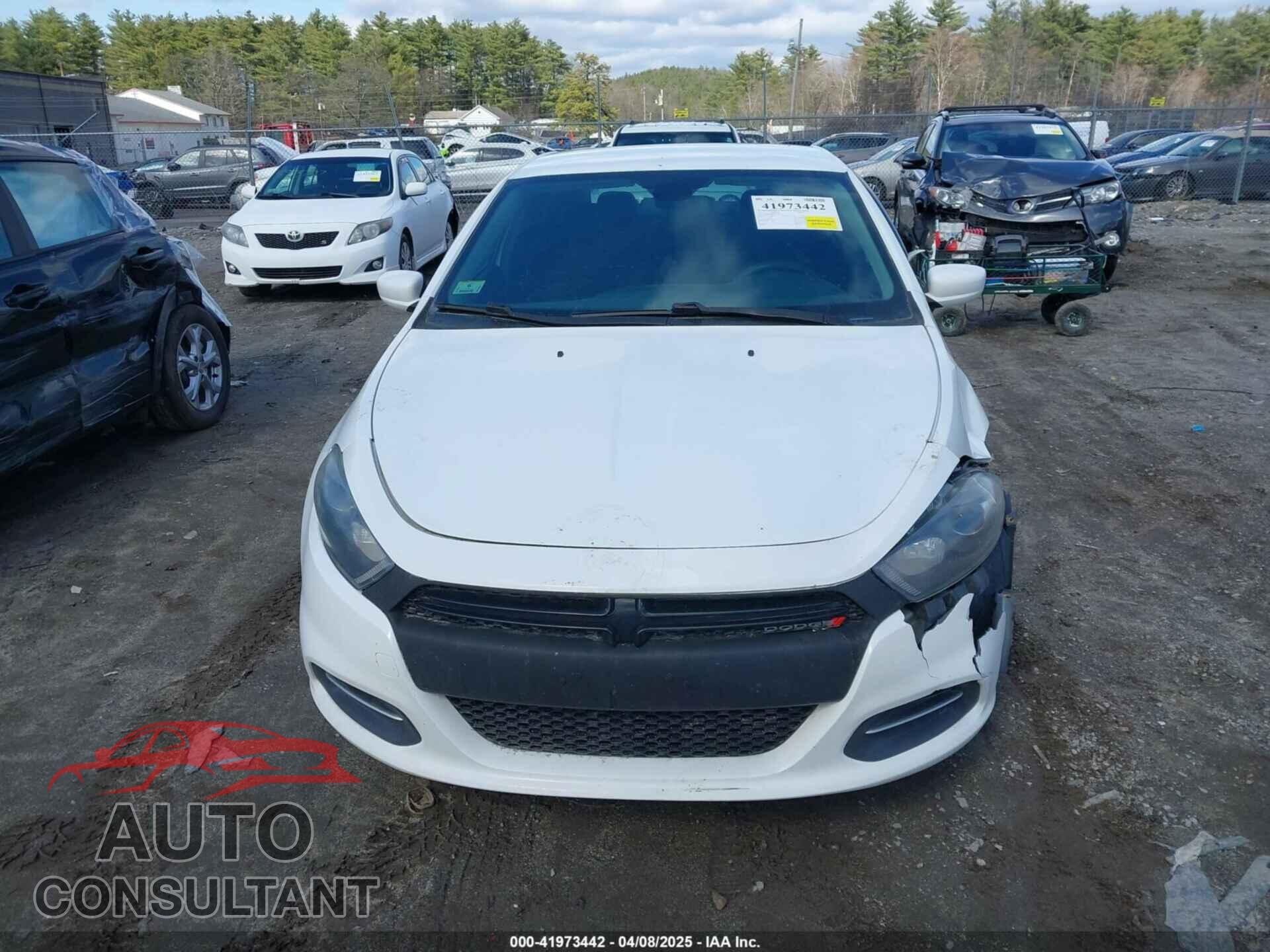DODGE DART 2015 - 1C3CDFBB5FD173473
