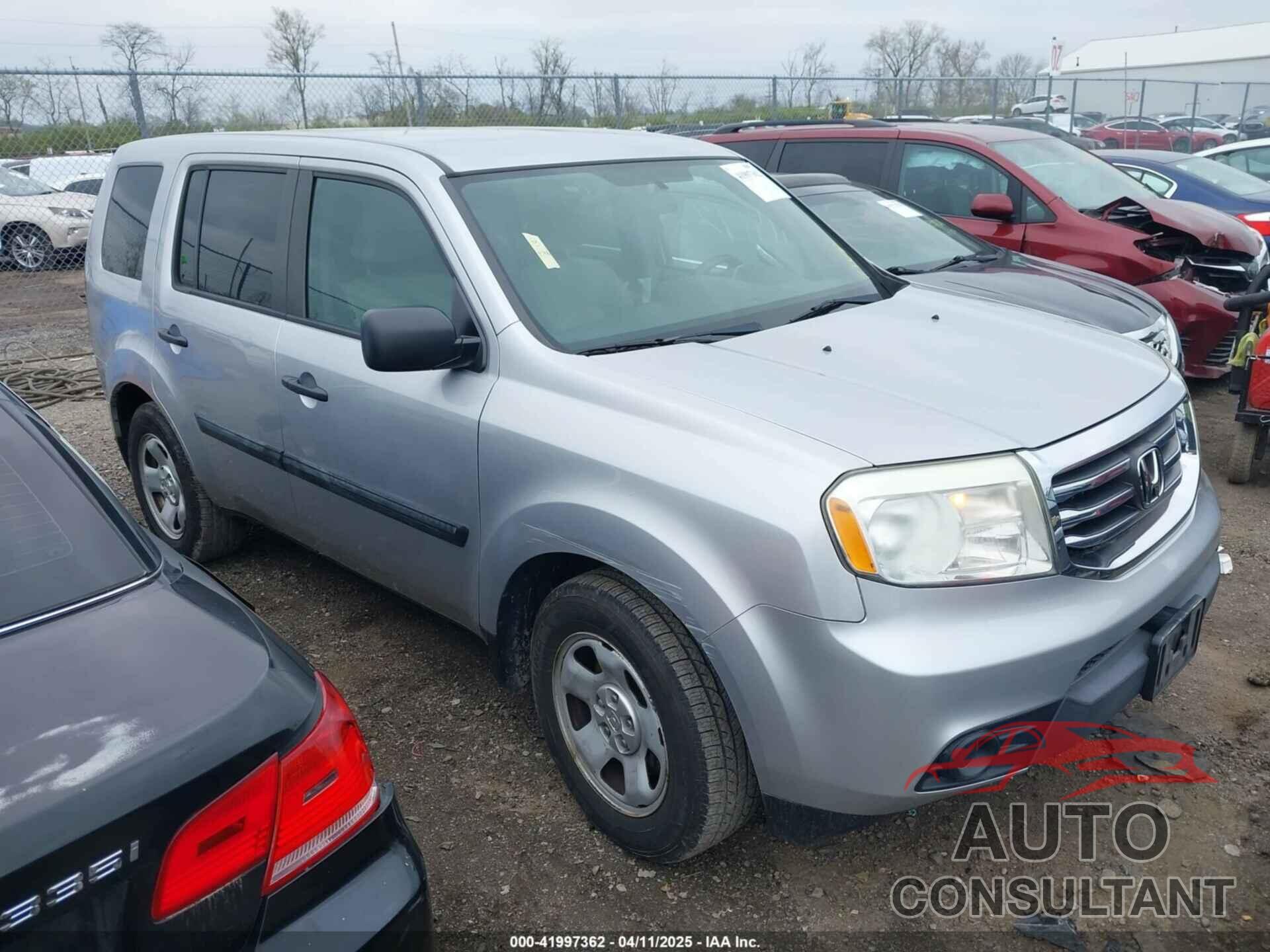 HONDA PILOT 2015 - 5FNYF4H26FB063662