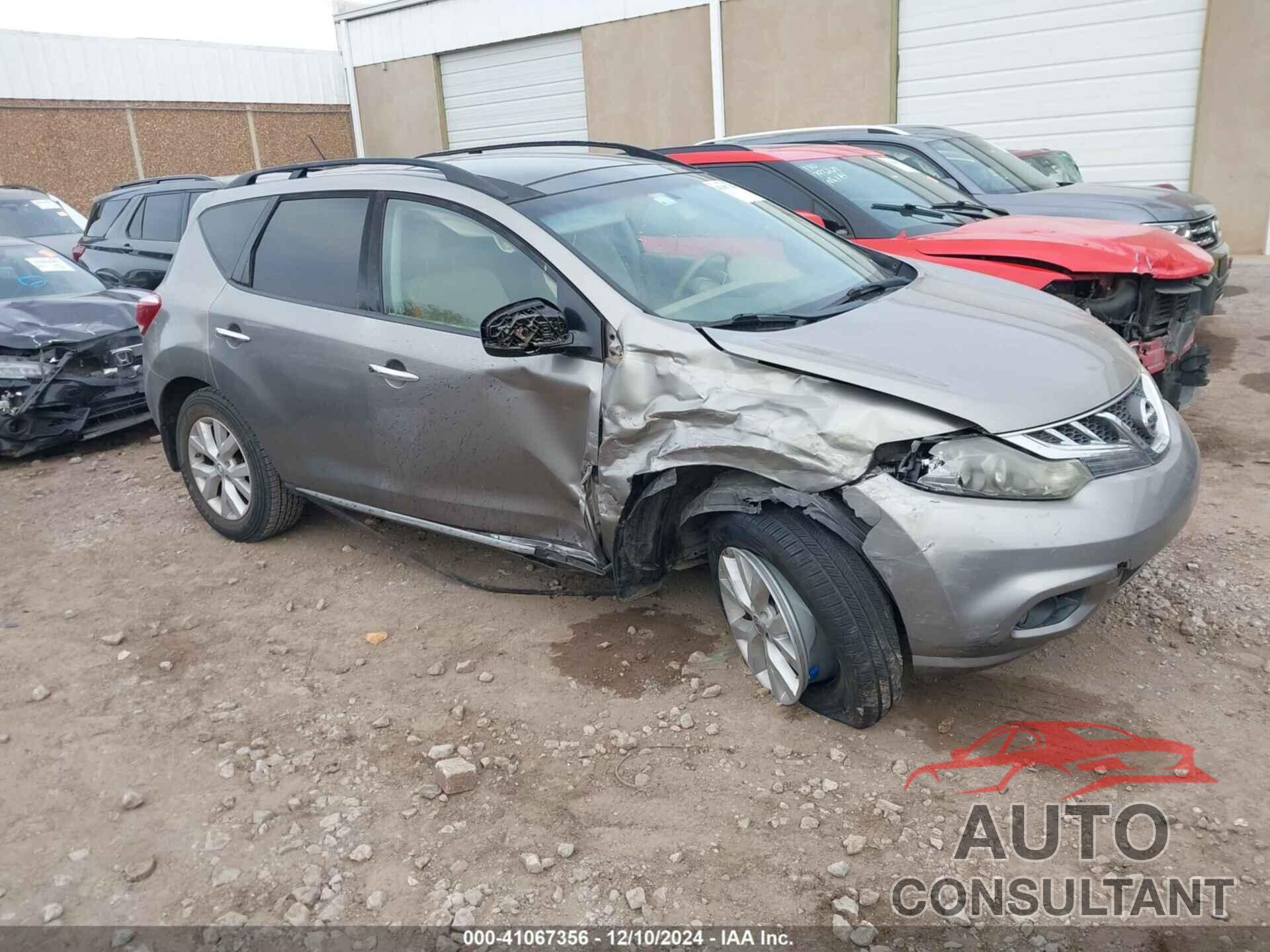 NISSAN MURANO 2011 - JN8AZ1MU7BW054400