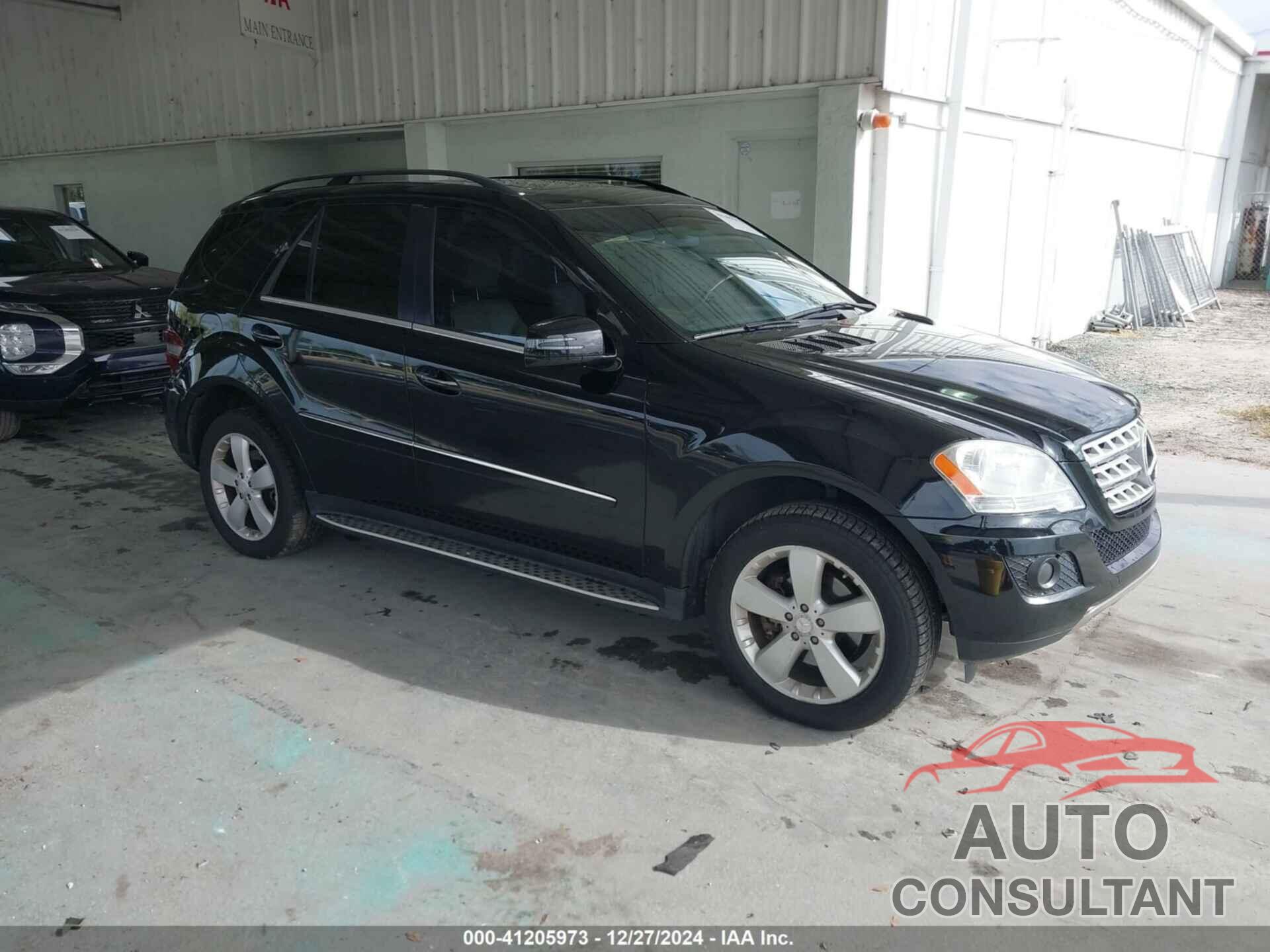 MERCEDES-BENZ ML 350 2011 - 4JGBB5GB6BA740264