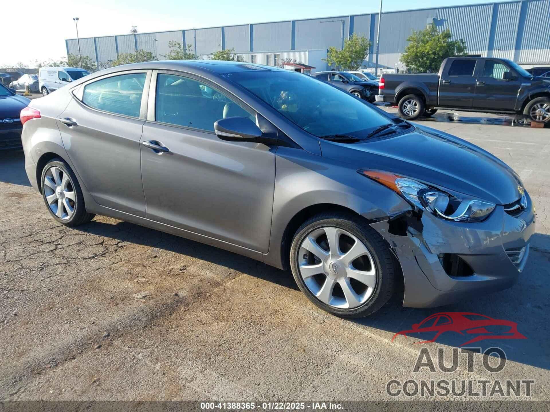 HYUNDAI ELANTRA 2012 - 5NPDH4AEXCH119810