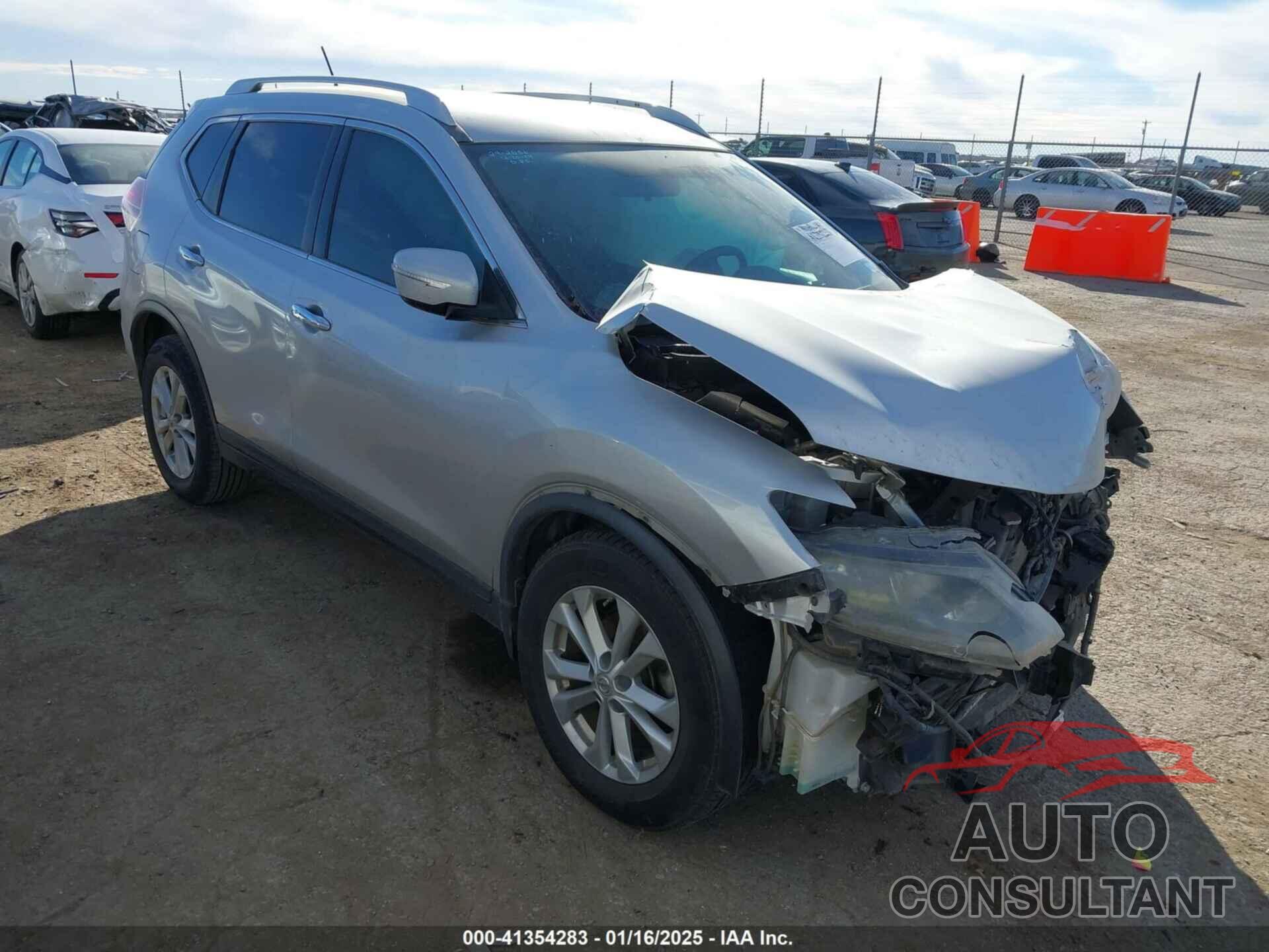 NISSAN ROGUE 2015 - KNMAT2MT2FP575809
