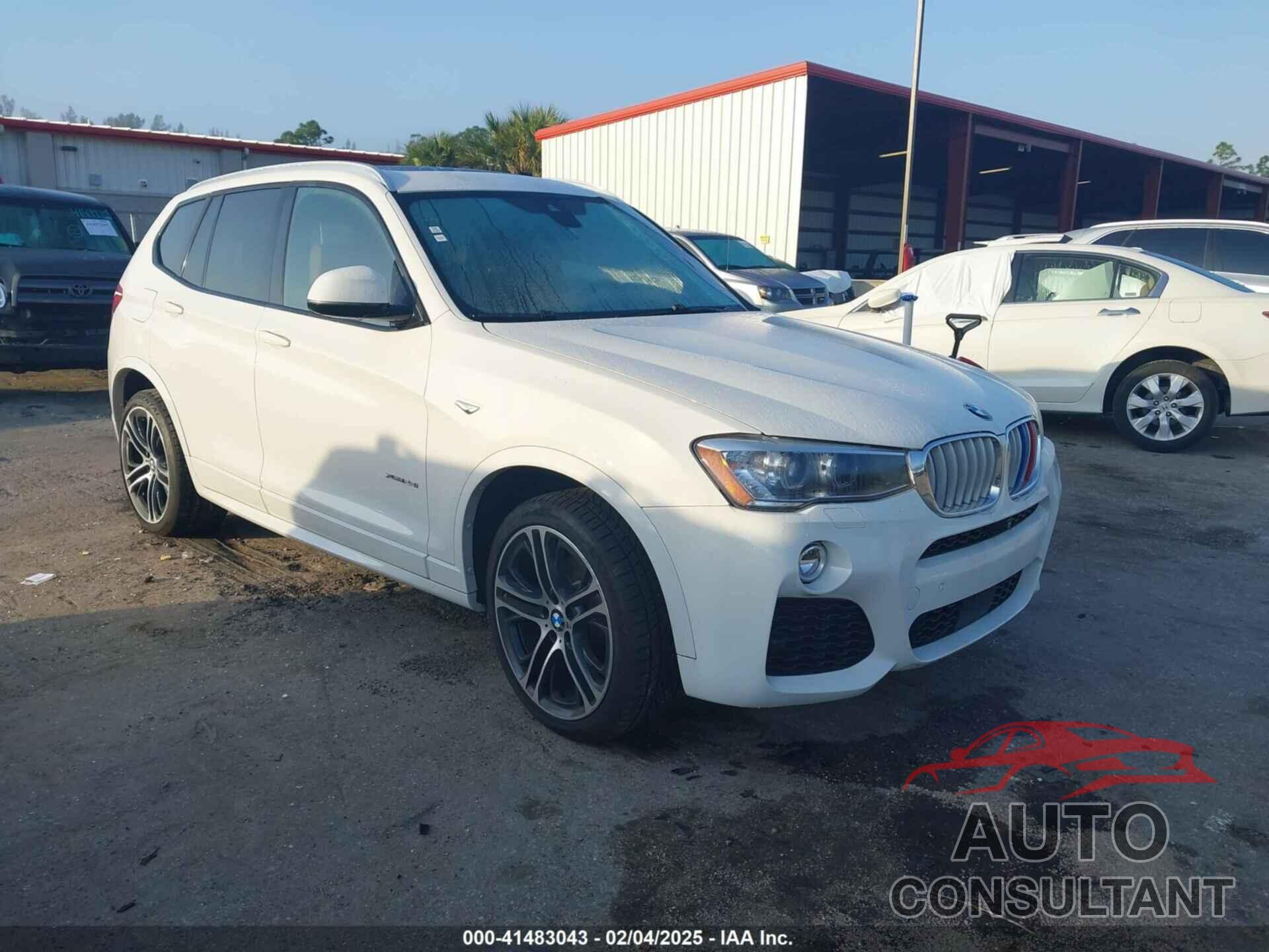 BMW X3 2017 - 5UXWX9C32H0W74760