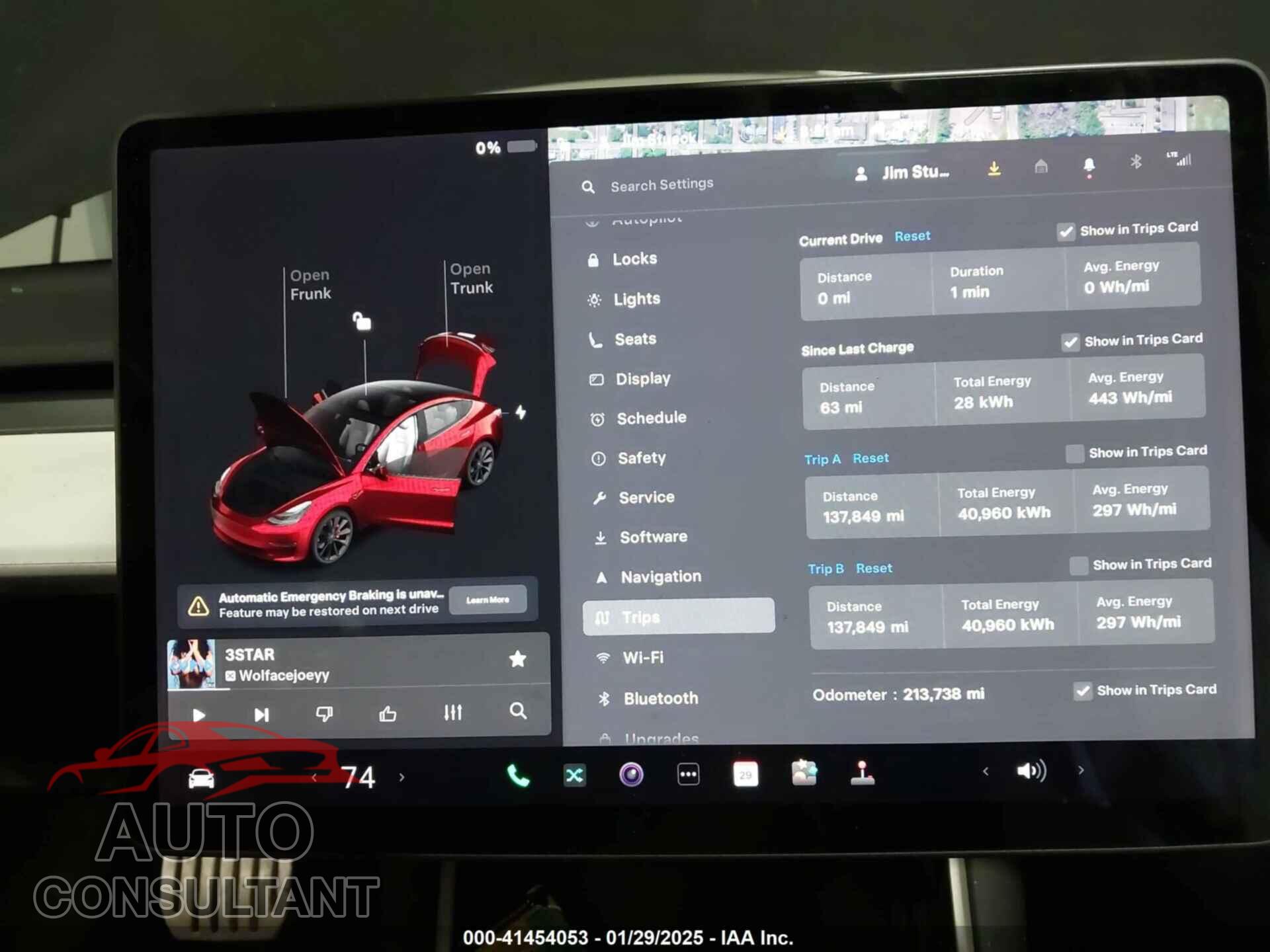 TESLA MODEL 3 2020 - 5YJ3E1EC2LF624489