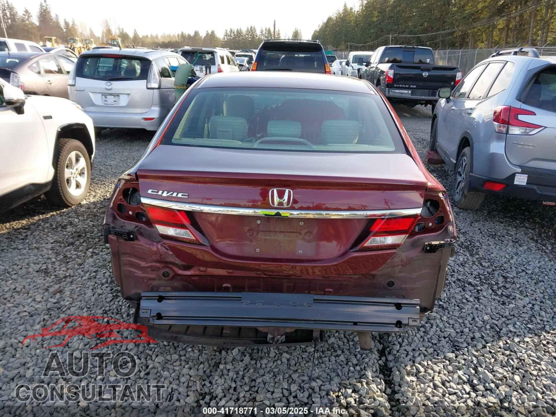 HONDA CIVIC 2015 - 19XFB2F57FE200036