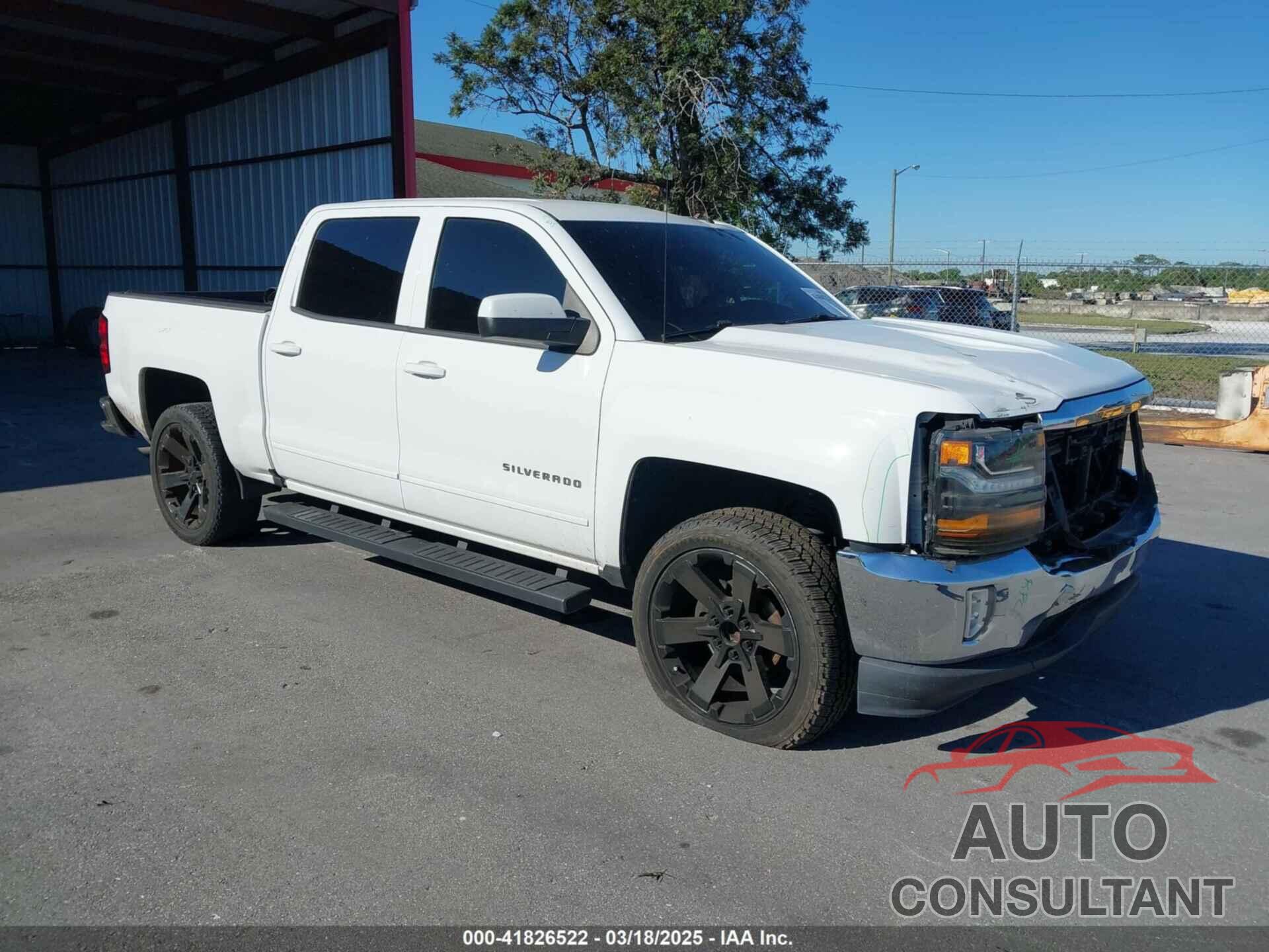 CHEVROLET SILVERADO 1500 2018 - 3GCPCREC8JG471453