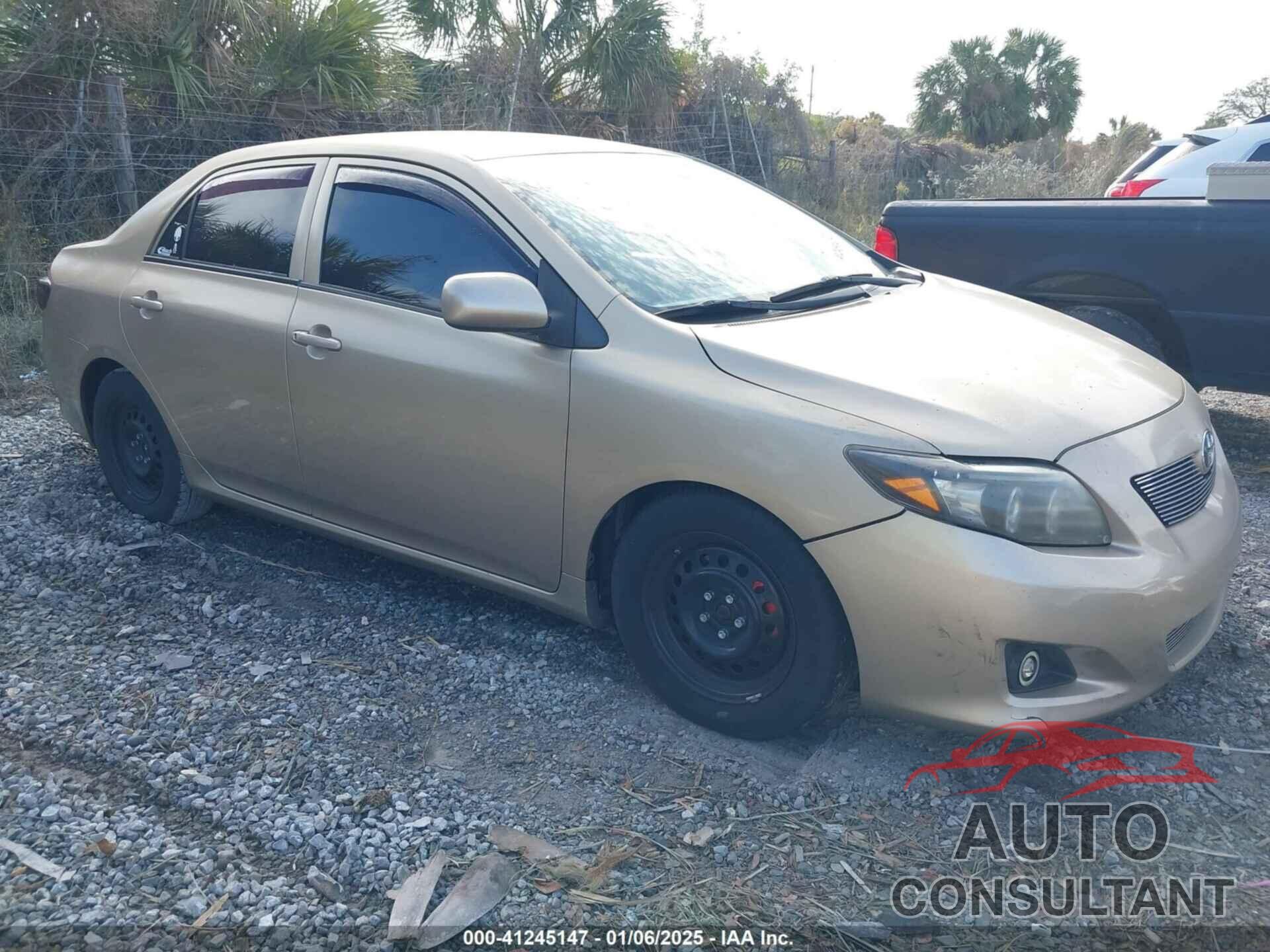 TOYOTA COROLLA 2009 - 1NXBU40E39Z017313