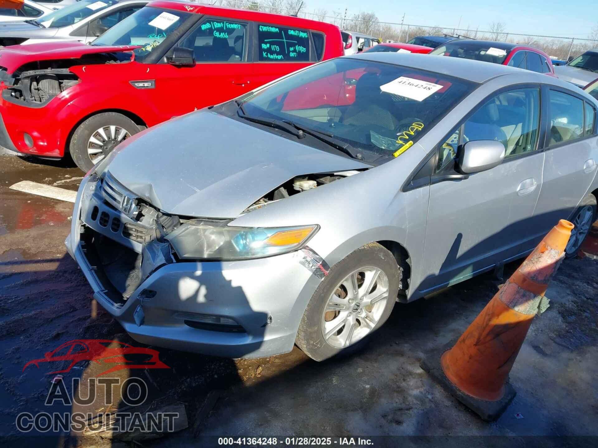 HONDA INSIGHT 2010 - JHMZE2H76AS040013