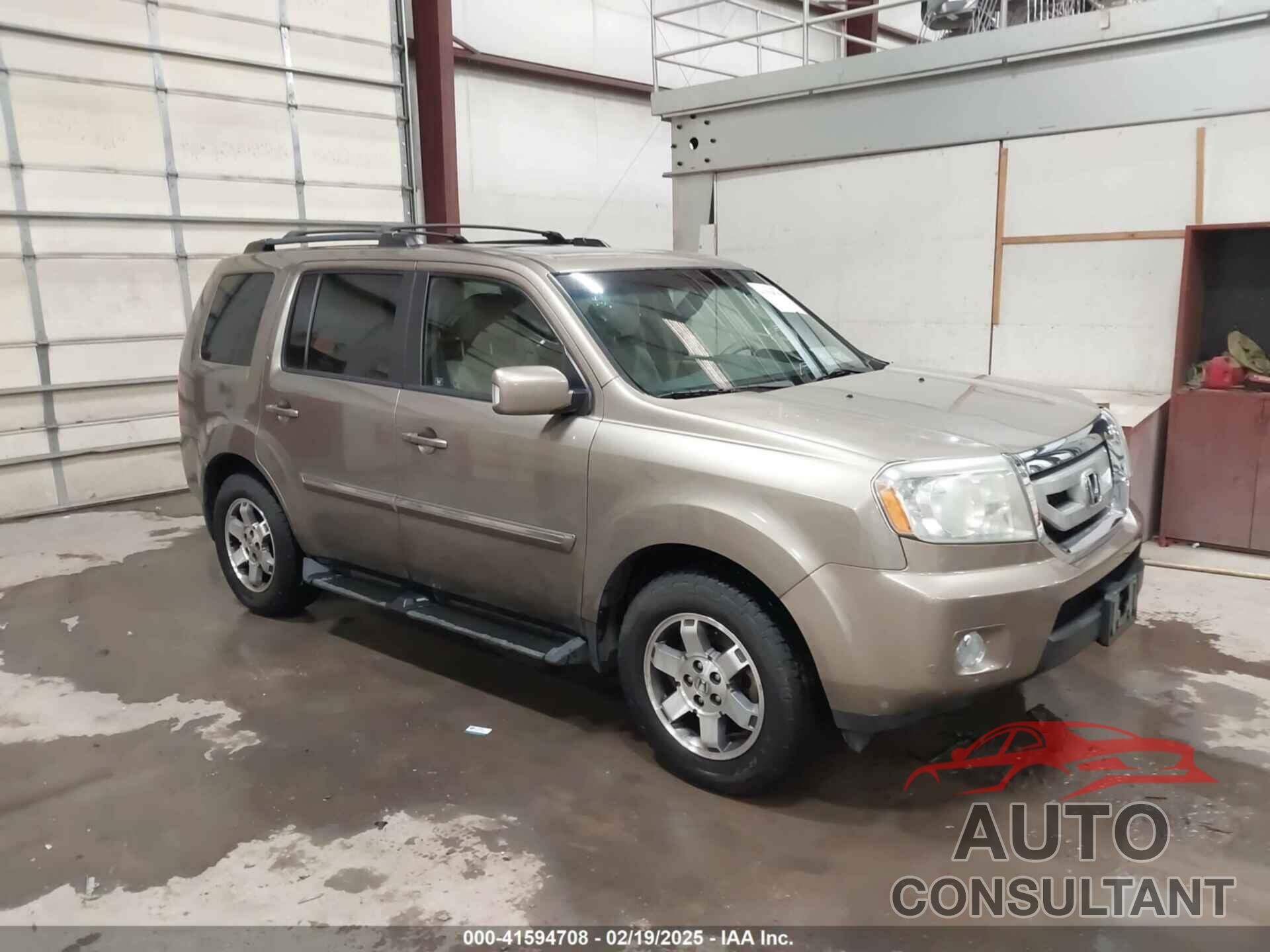 HONDA PILOT 2011 - 5FNYF4H92BB053458