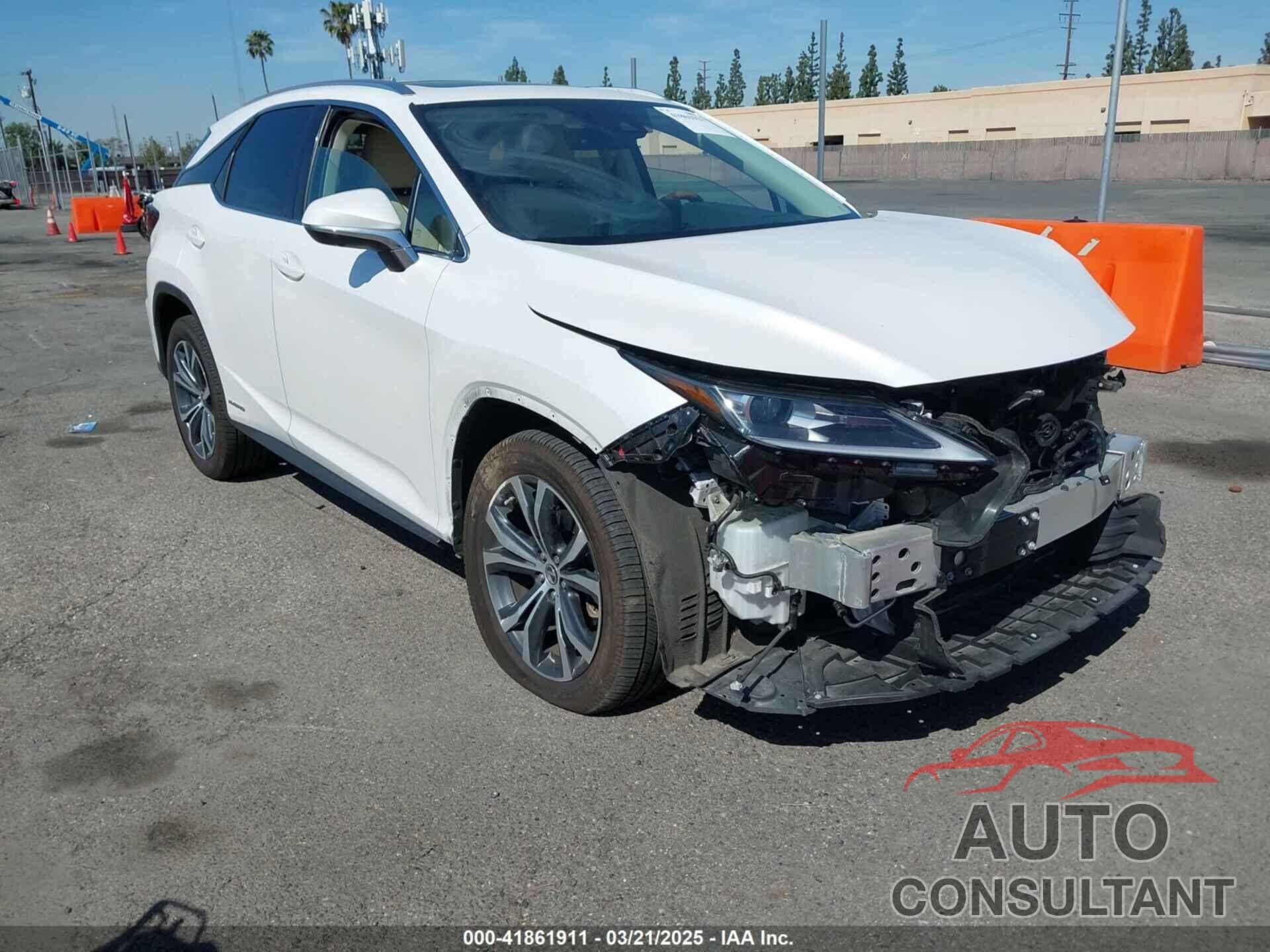 LEXUS RX 450H 2021 - 2T2HGMDAXMC059802