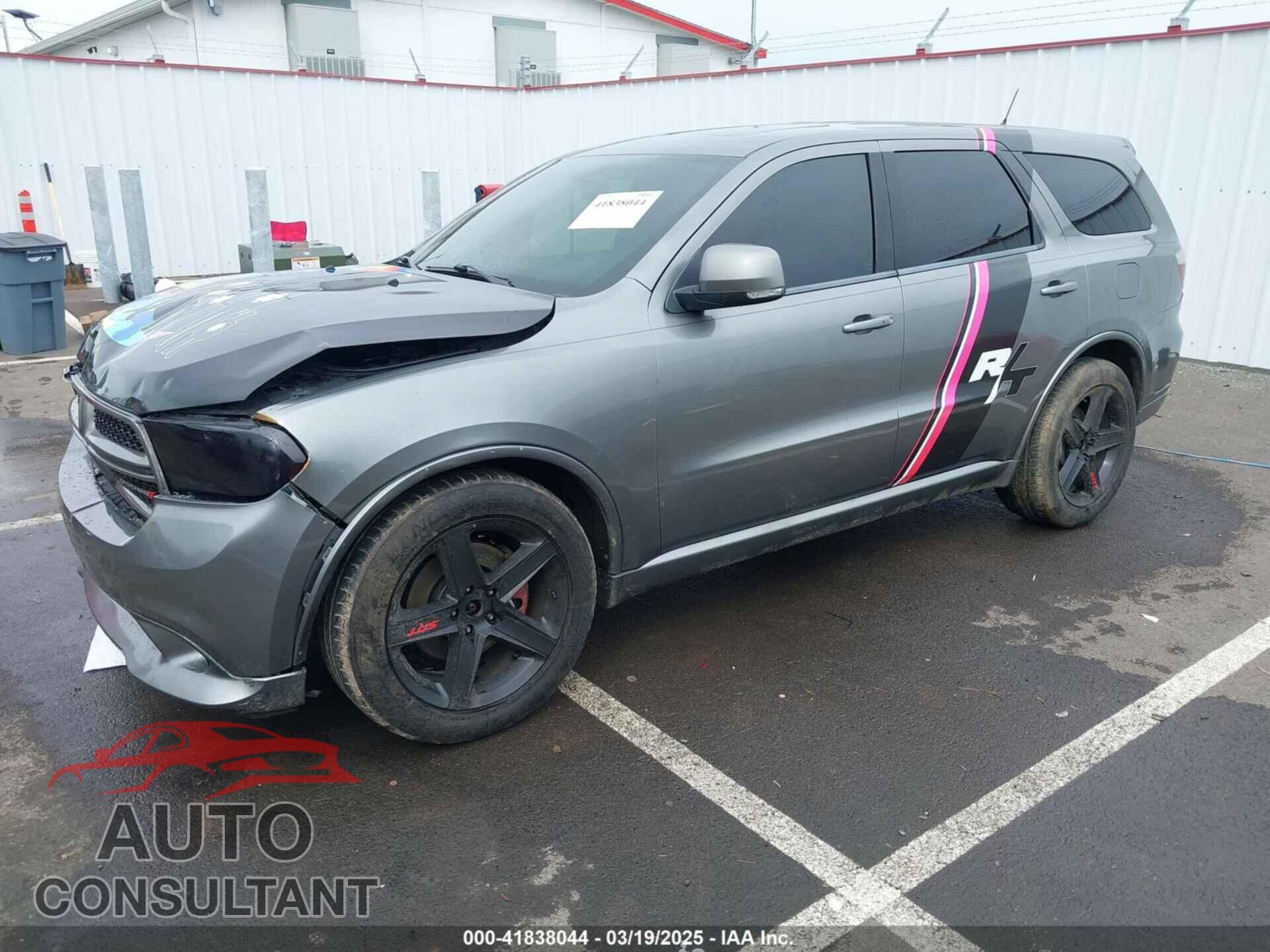 DODGE DURANGO 2012 - 1C4SDJCT2CC308637
