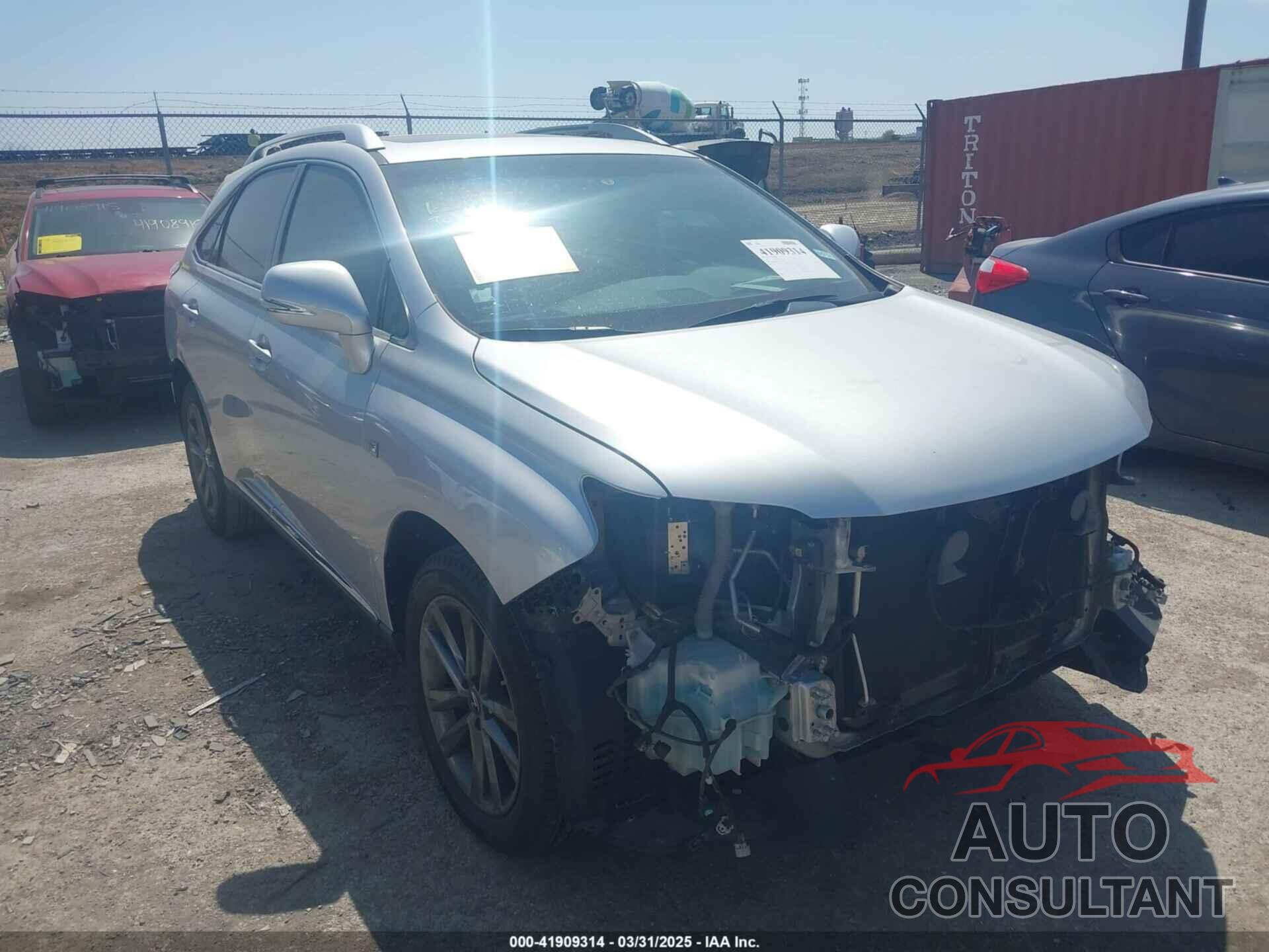 LEXUS RX 350 2015 - 2T2BK1BA1FC322560