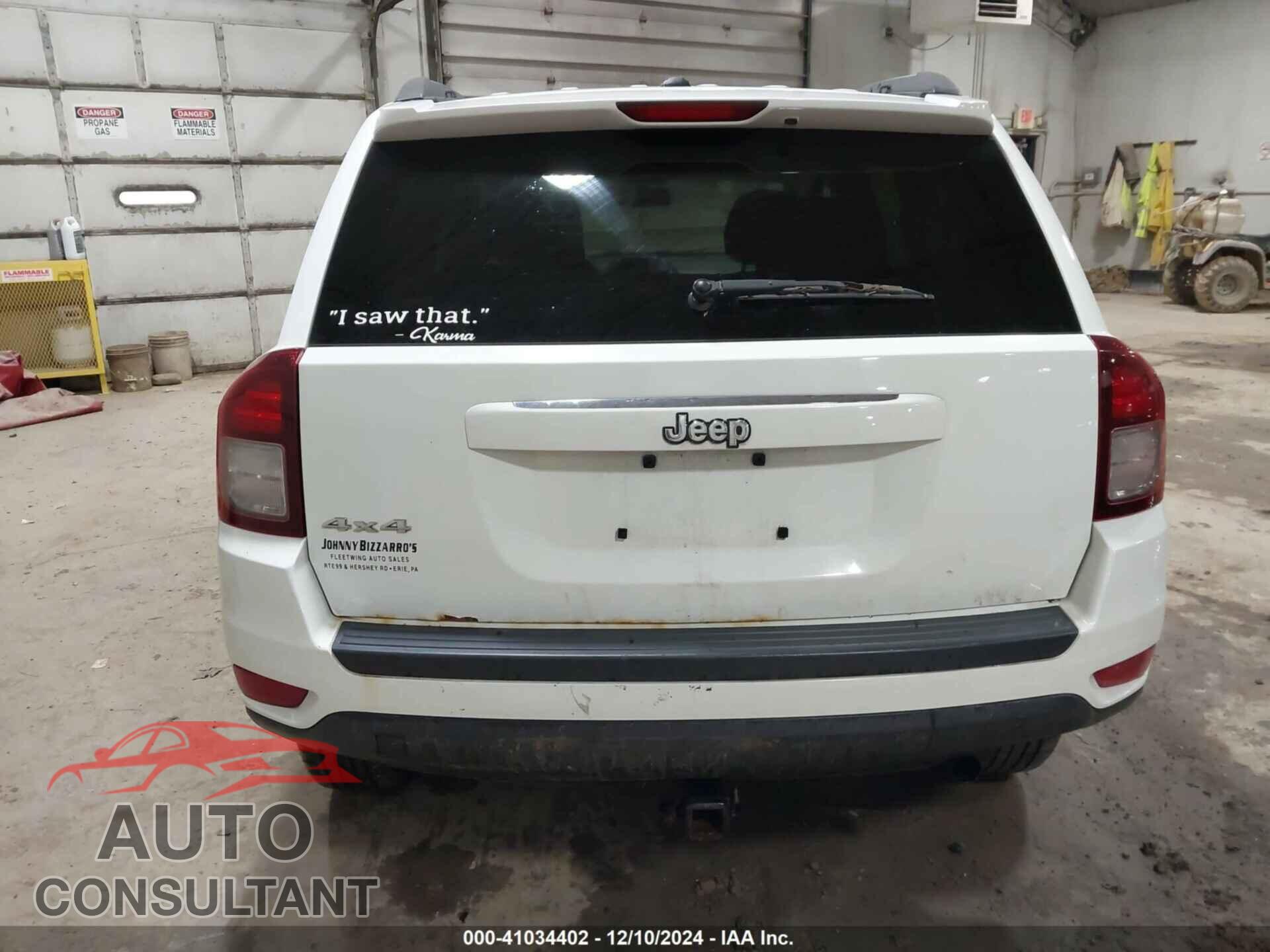 JEEP COMPASS 2017 - 1C4NJDBB0HD170601