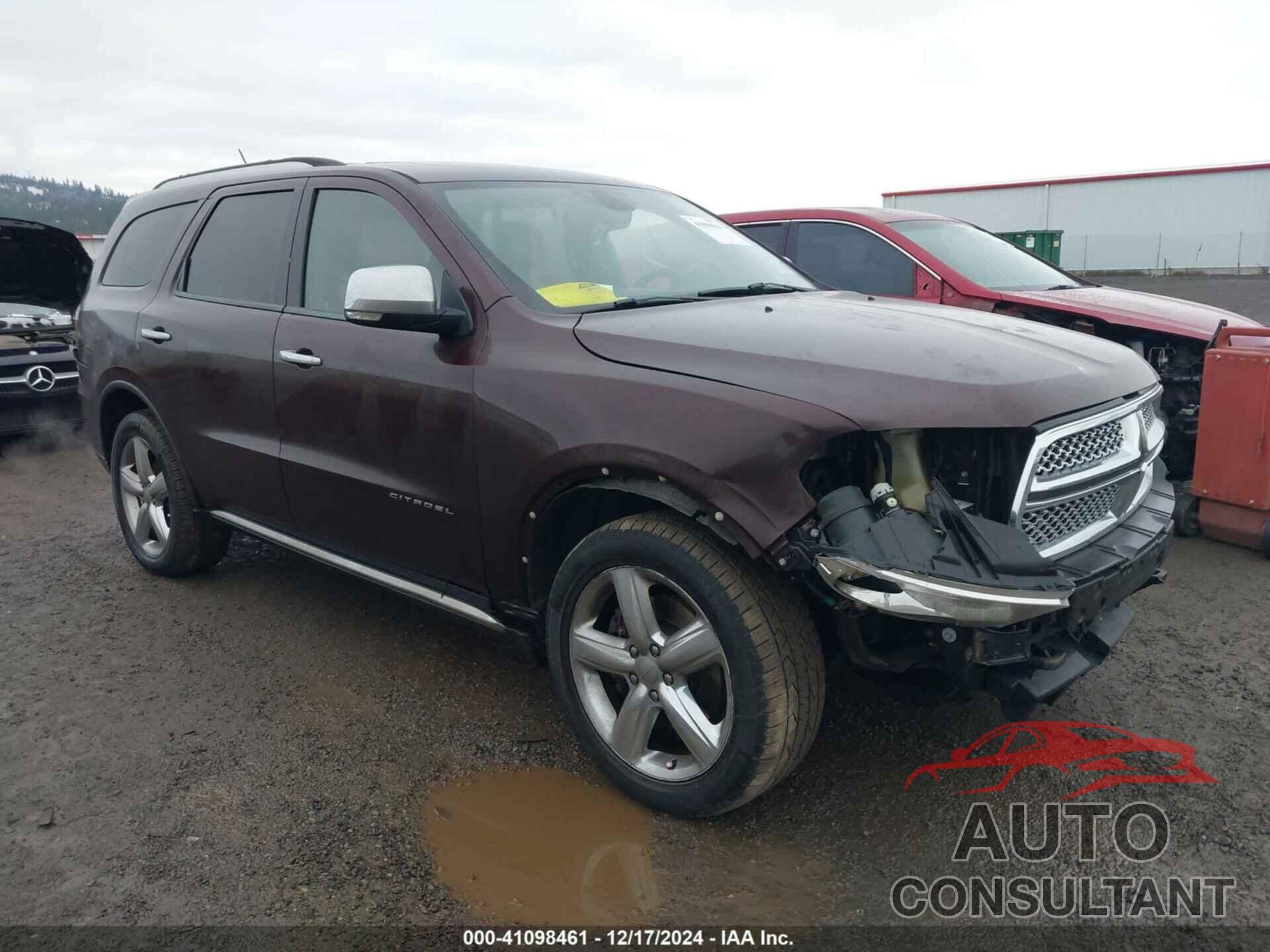 DODGE DURANGO 2012 - 1C4SDJETXCC211490