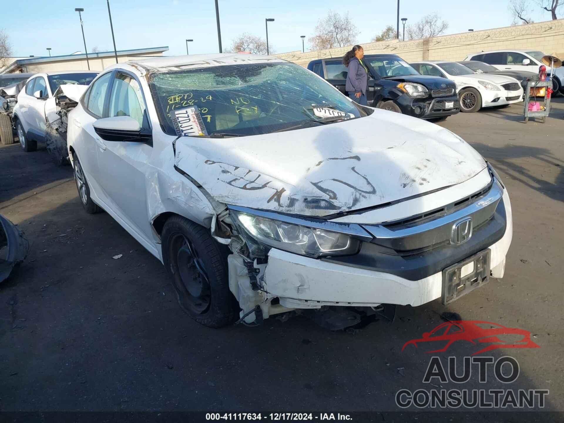 HONDA CIVIC 2017 - 2HGFC2F53HH548339