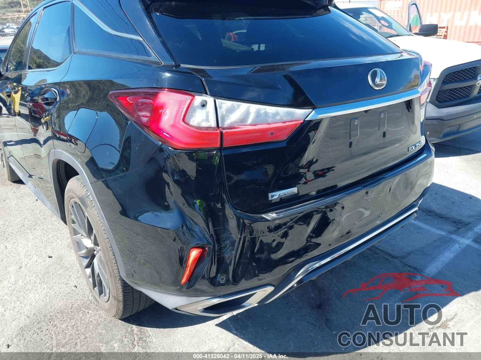 LEXUS RX 350 2017 - 2T2ZZMCA1HC069706