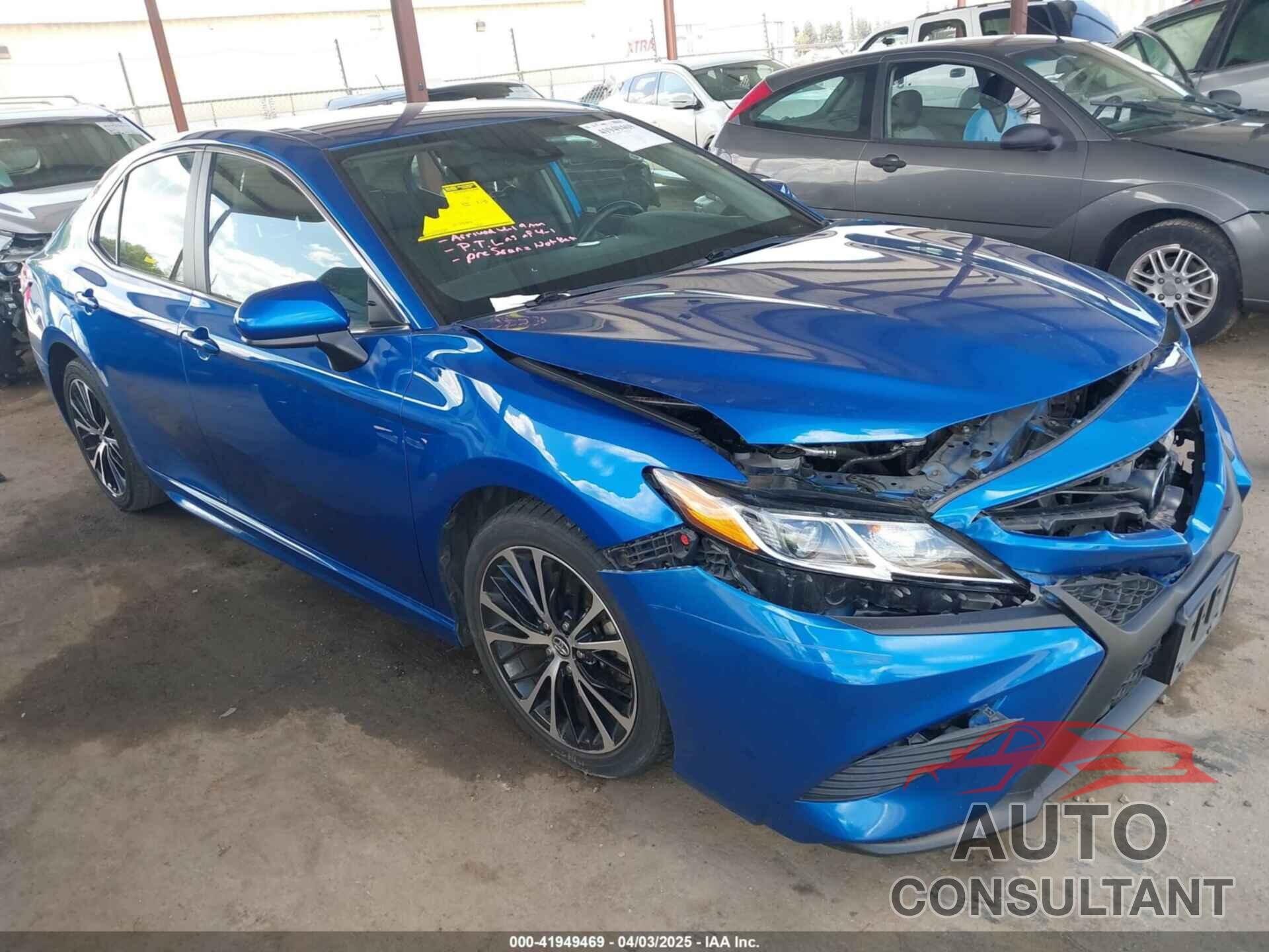 TOYOTA CAMRY 2020 - 4T1G11AK3LU317202