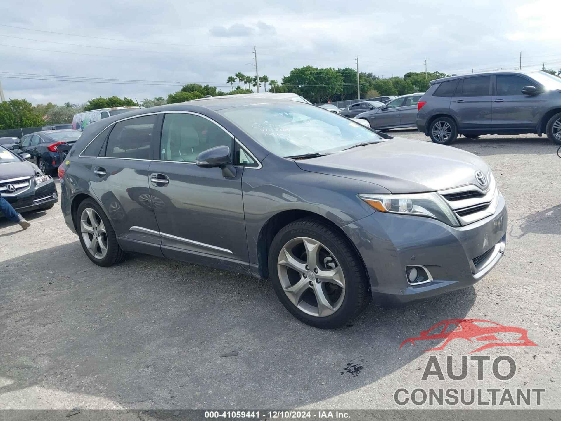 TOYOTA VENZA 2014 - 4T3BK3BB6EU105289