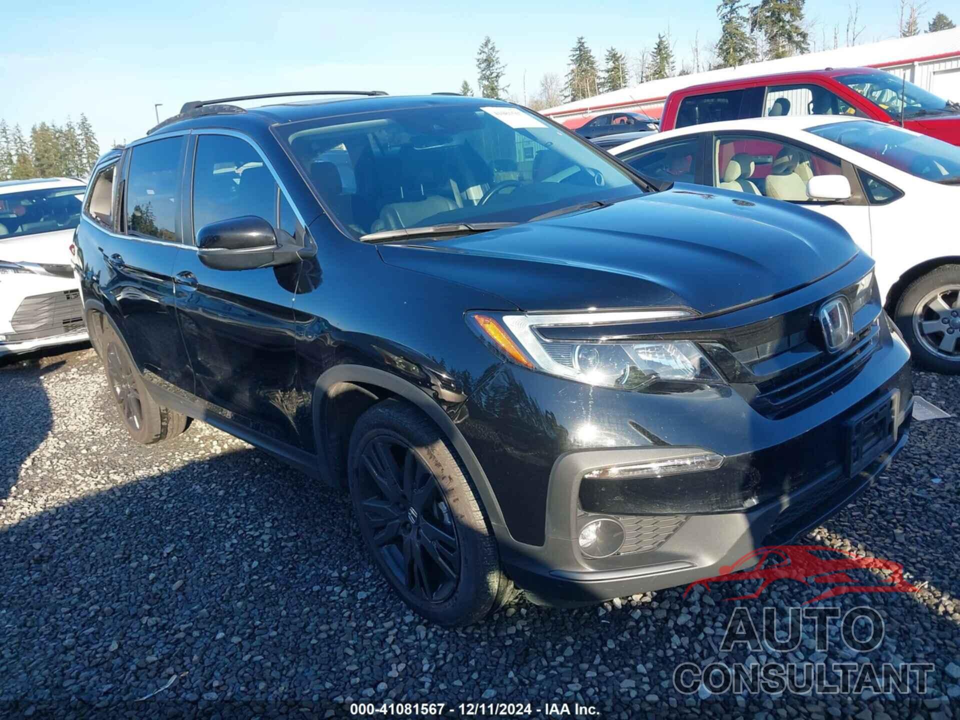 HONDA PILOT 2021 - 5FNYF6H21MB068079