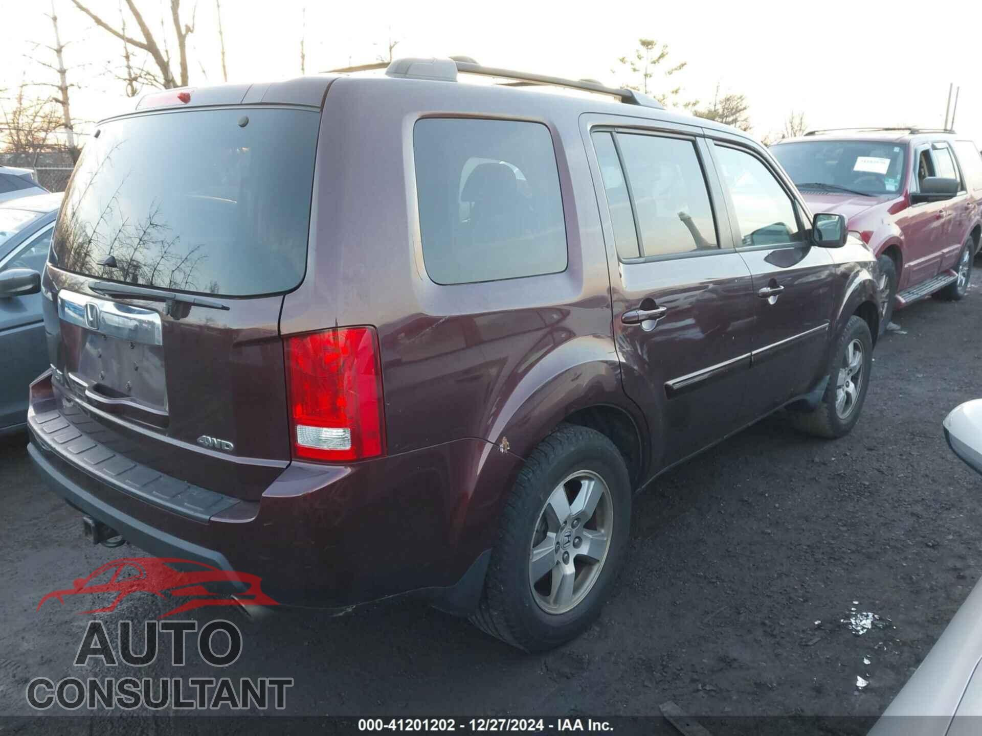 HONDA PILOT 2009 - 5FNYF48529B050289