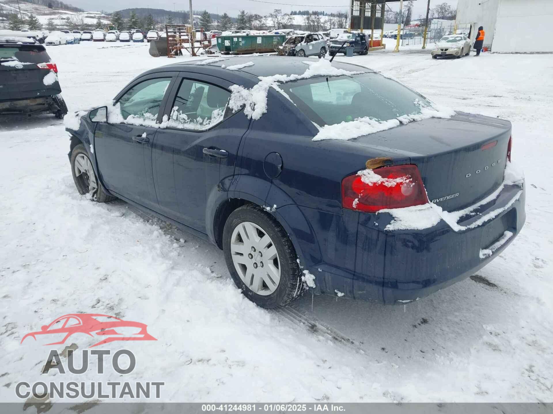 DODGE AVENGER 2013 - 1C3CDZAB6DN634027