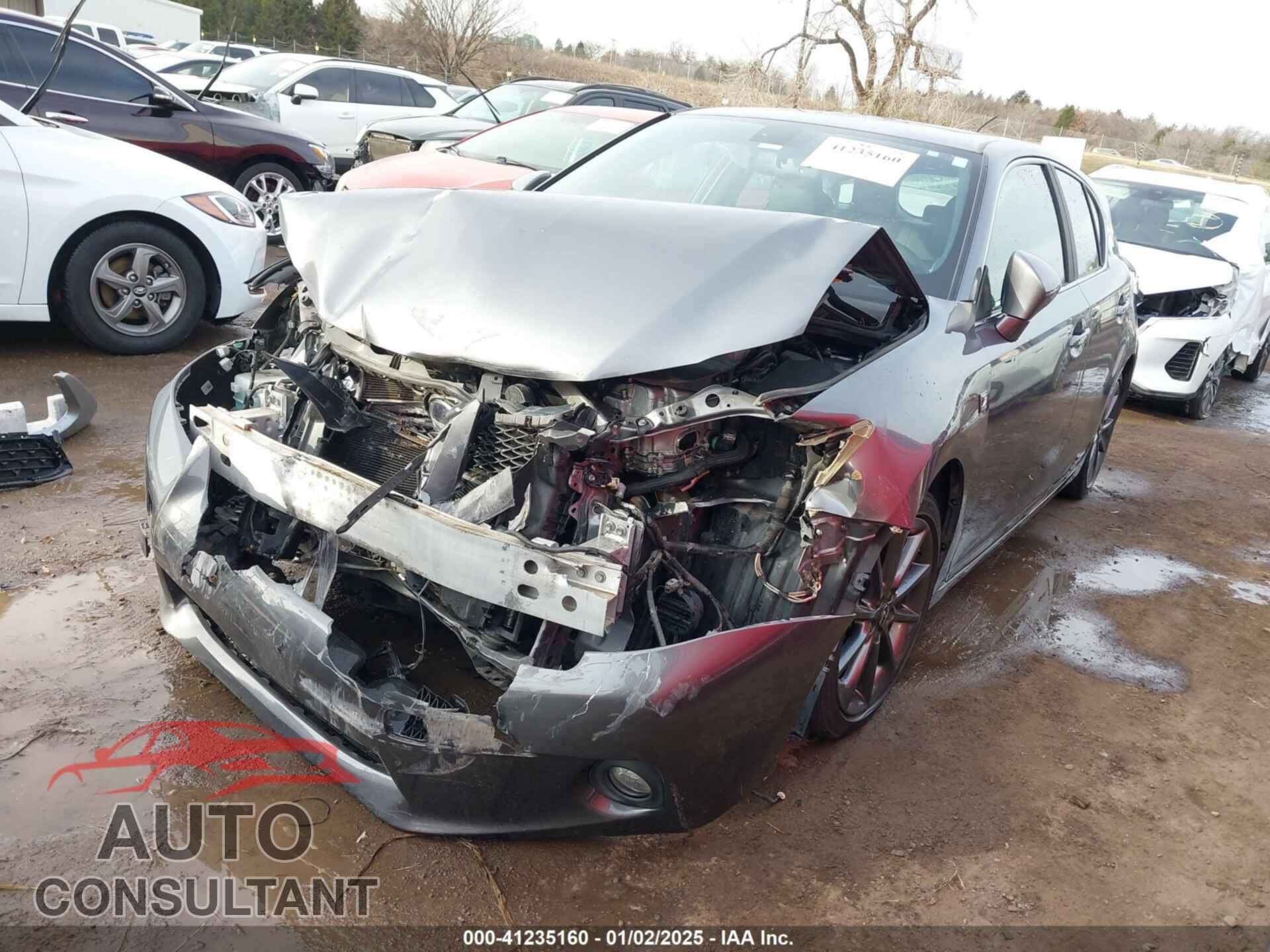 LEXUS CT 200H 2012 - JTHKD5BH4C2097904