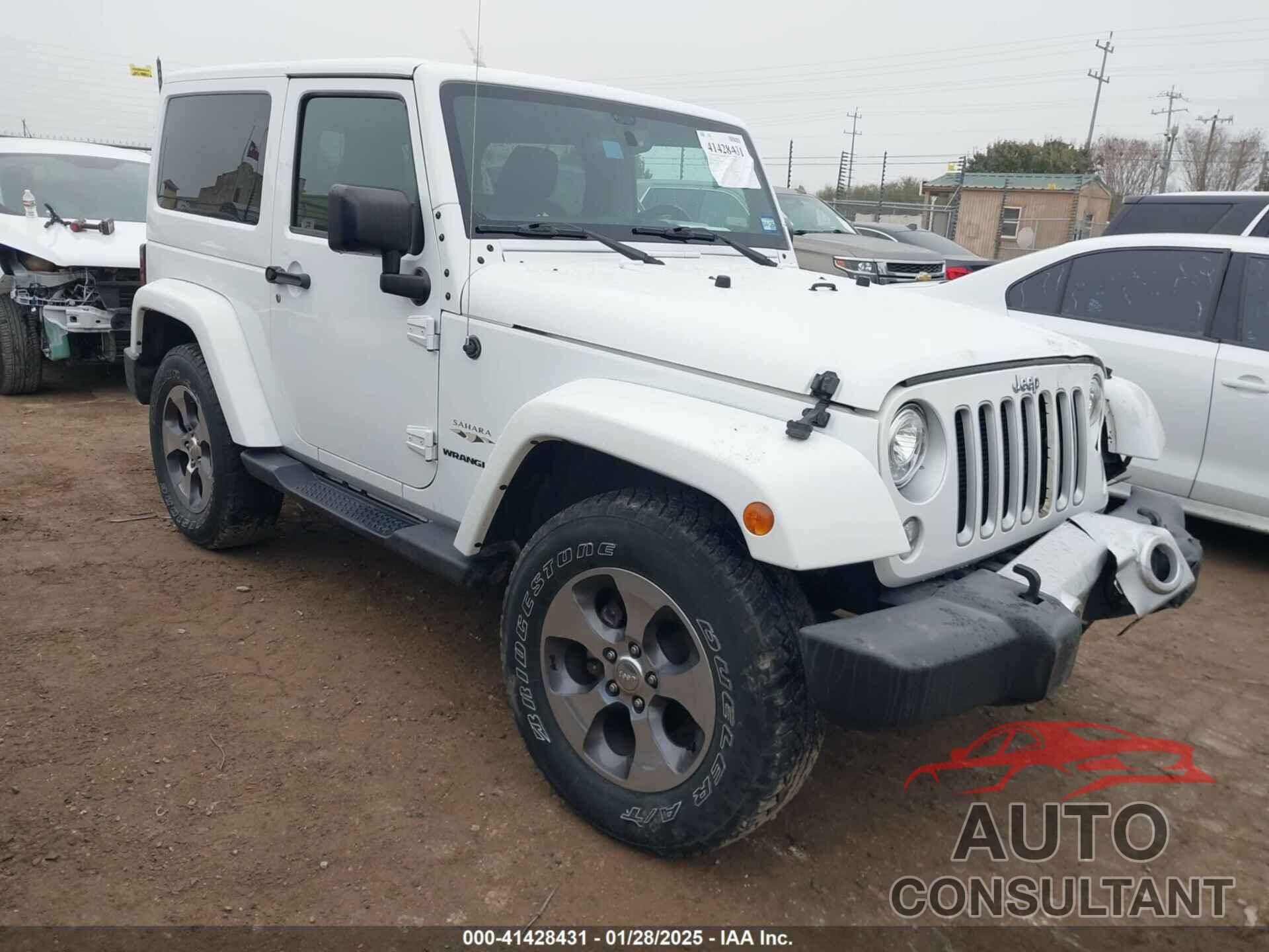 JEEP WRANGLER 2017 - 1C4AJWBG6HL517876