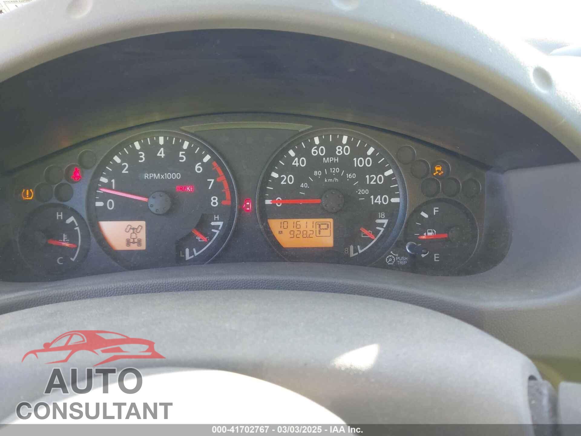 NISSAN FRONTIER 2013 - 1N6AD0EV0DN731594