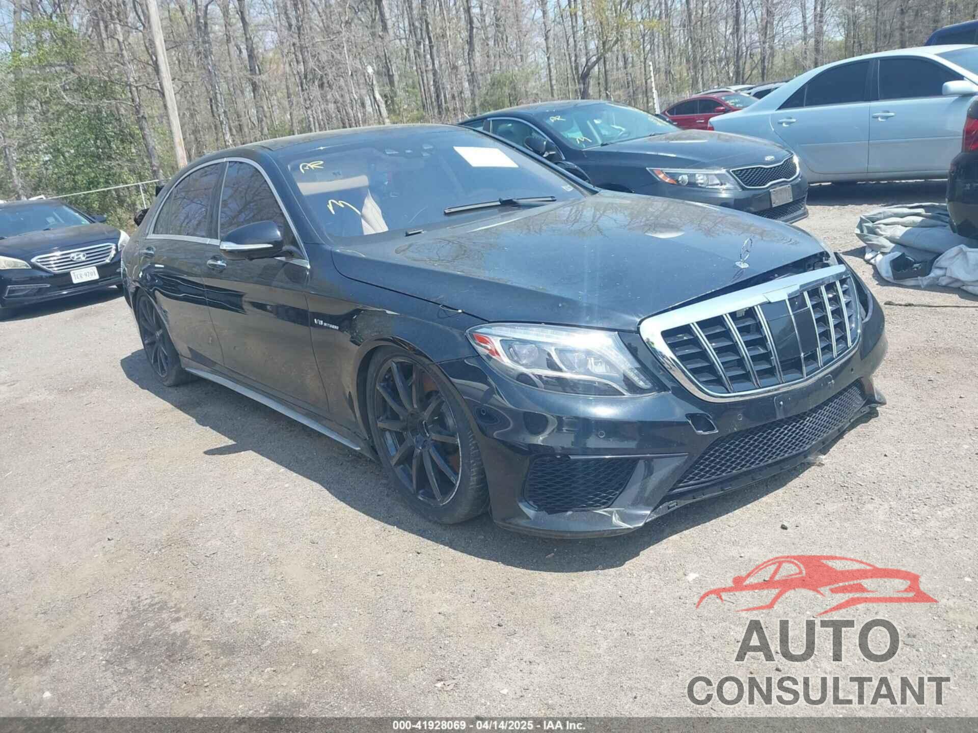 MERCEDES-BENZ S 2015 - WDDUG7JB1FA107900