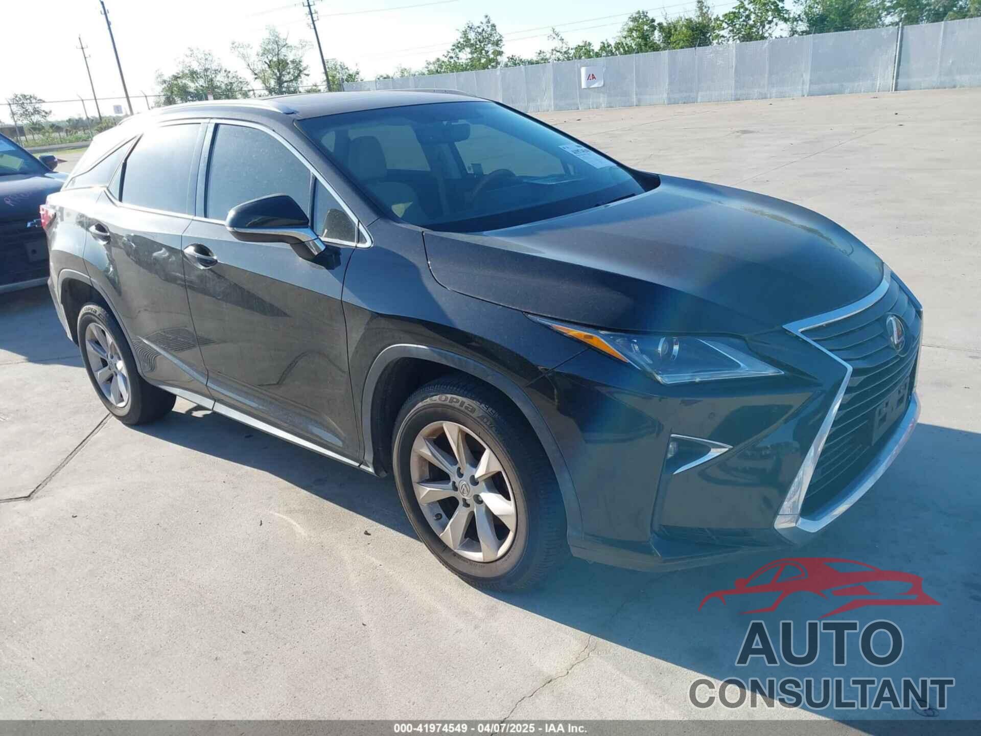 LEXUS RX 350 2016 - 2T2ZZMCA9GC012233